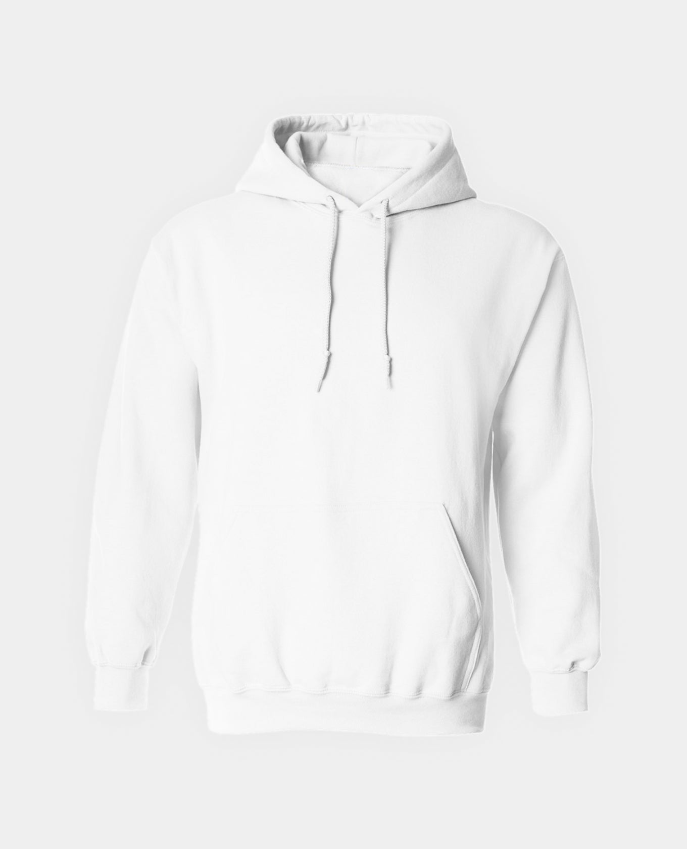 Men Full Sleeve Solid Hooded Sweatshirt