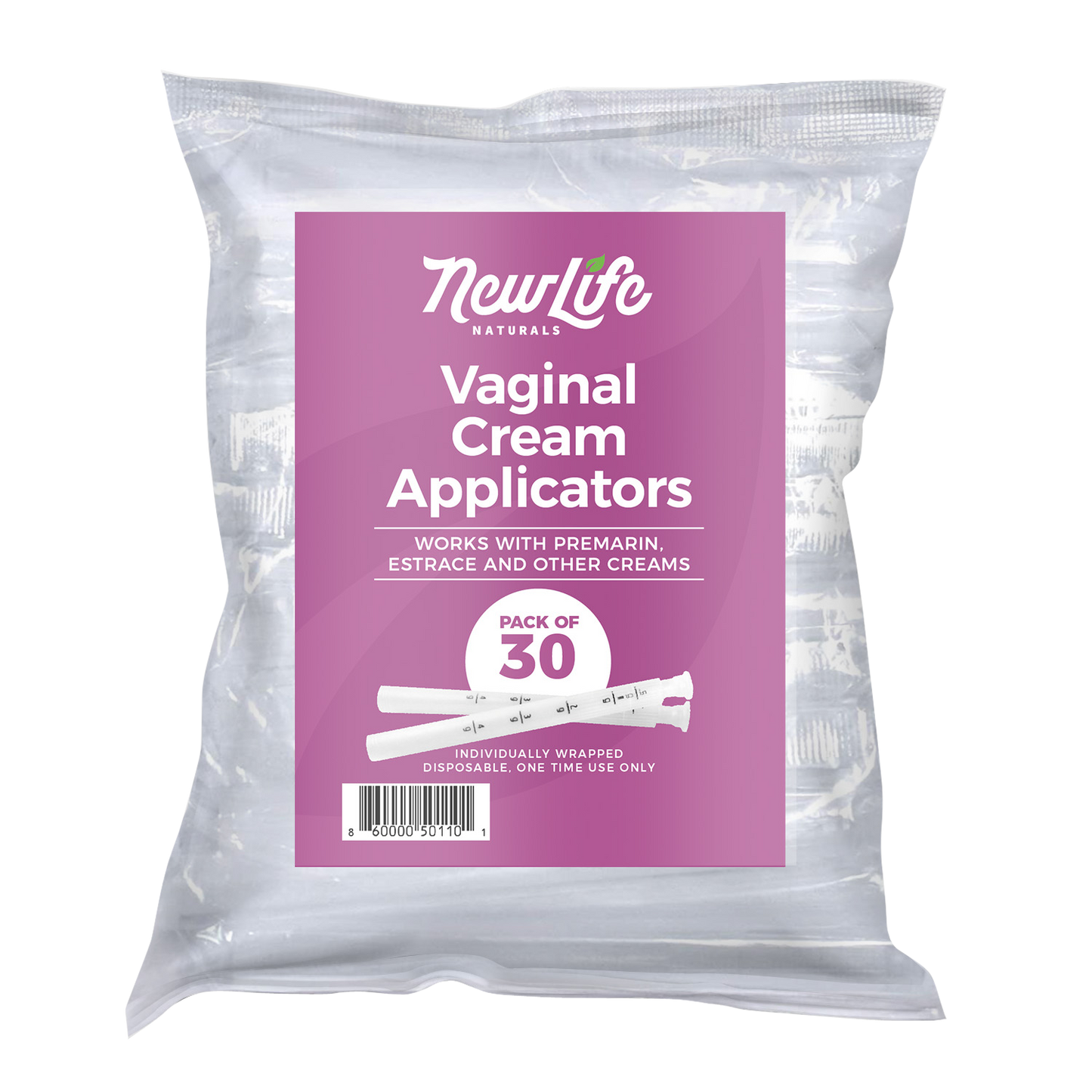 Vaginal Cream Applicators- 30 Pack