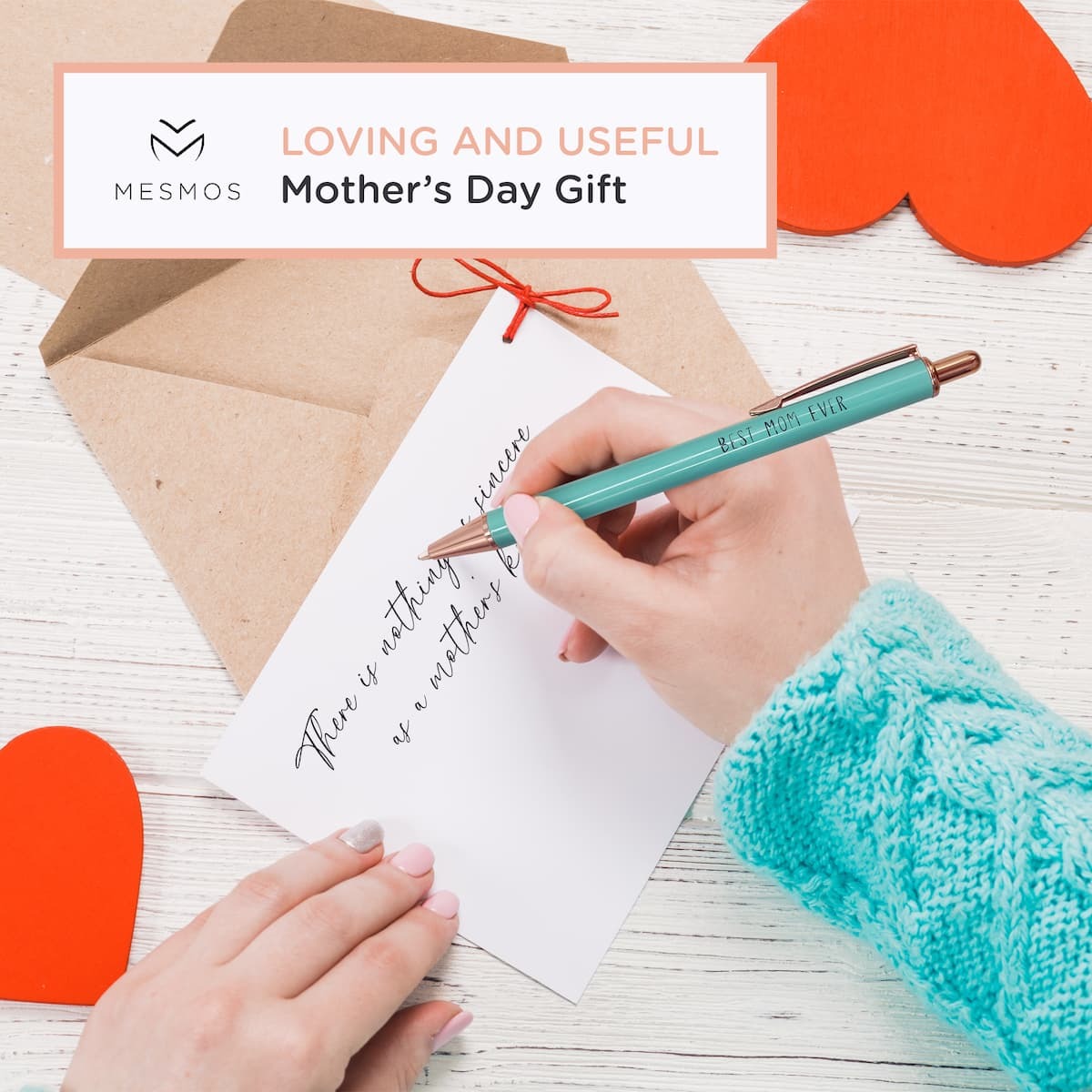 Pastel Series - Love You Mom Pen Set (3pcs)