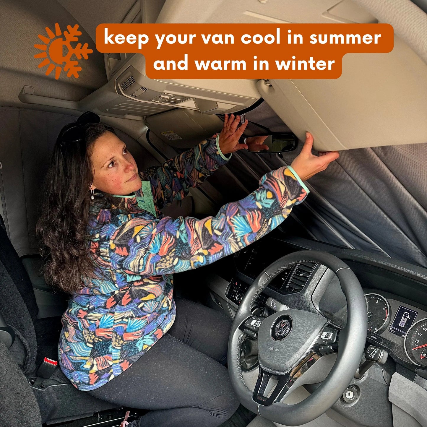 Insulated Window Covers for Volkswagen Crafter