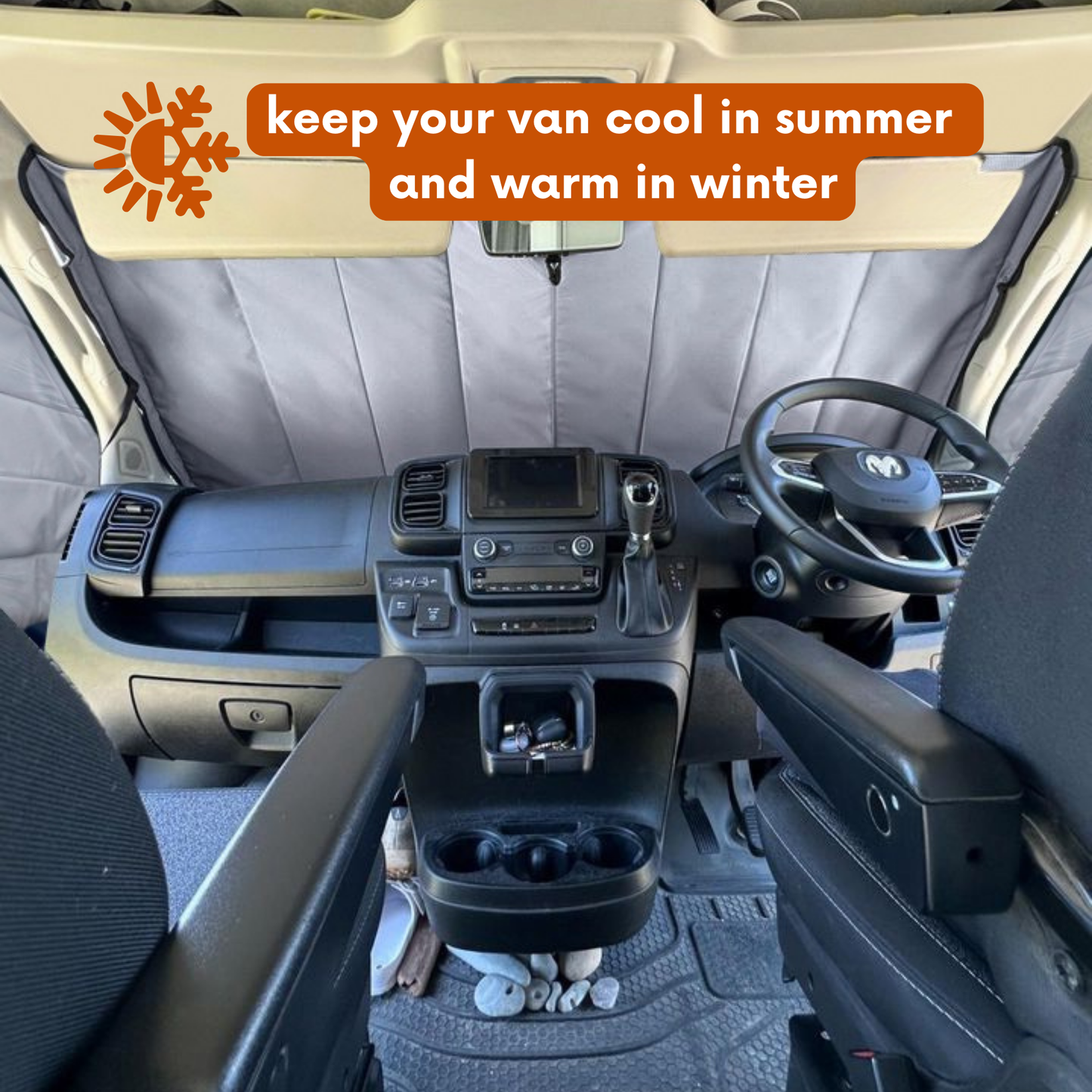 Insulated Window Covers for Fiat Ducato