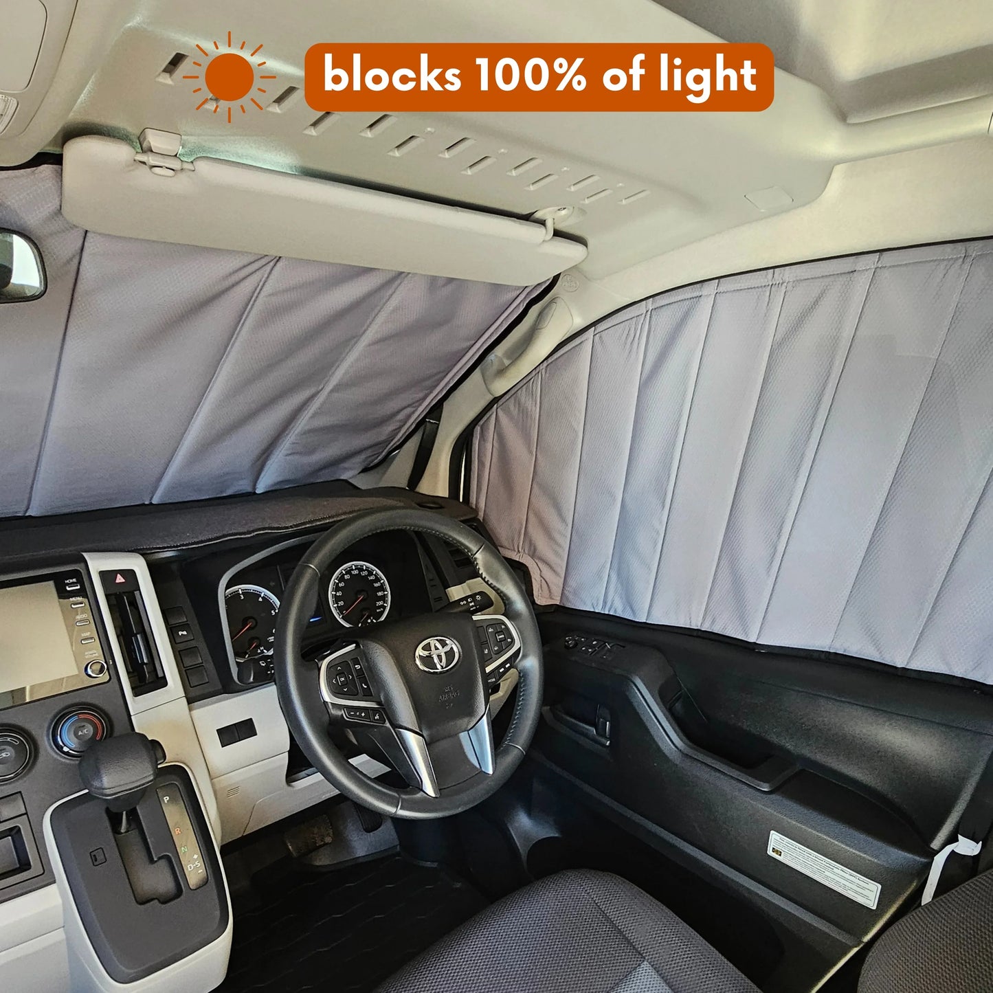 Insulated Window Covers for Toyota Hiace H300