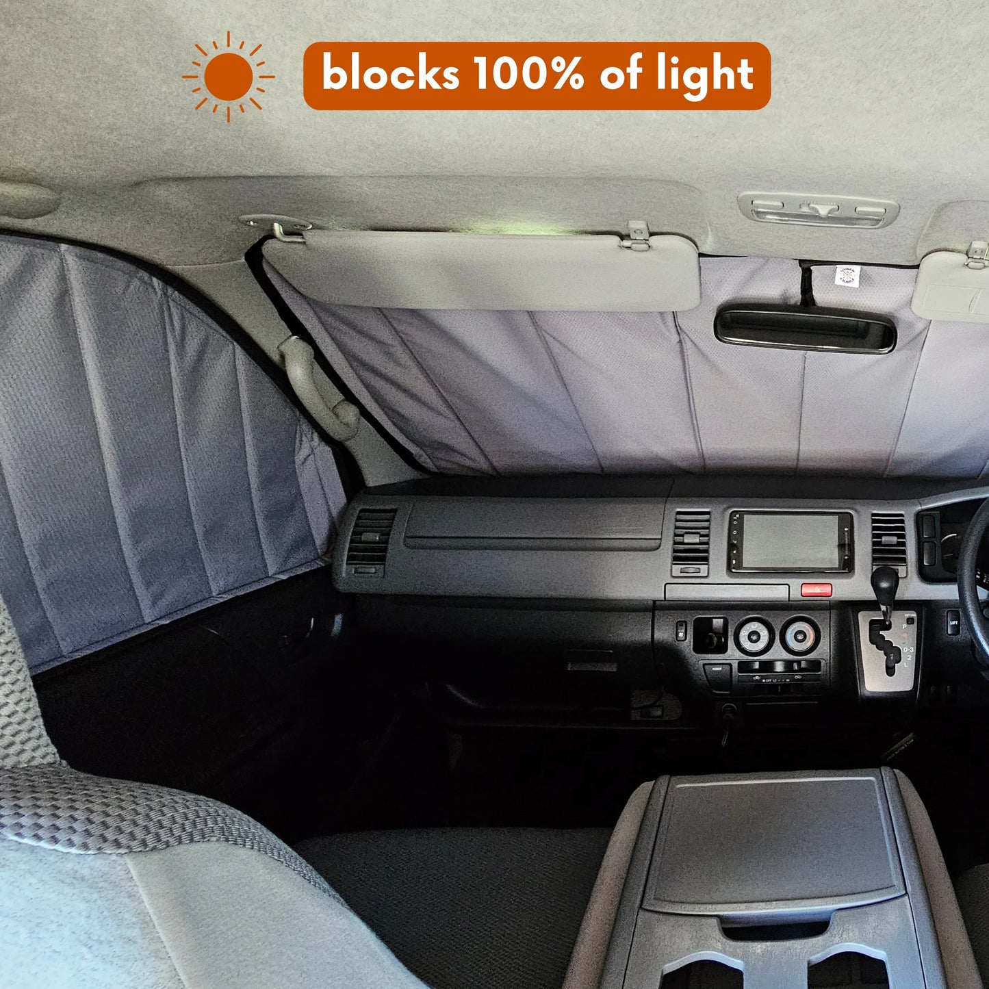 Insulated Window Covers for Toyota Hiace H200