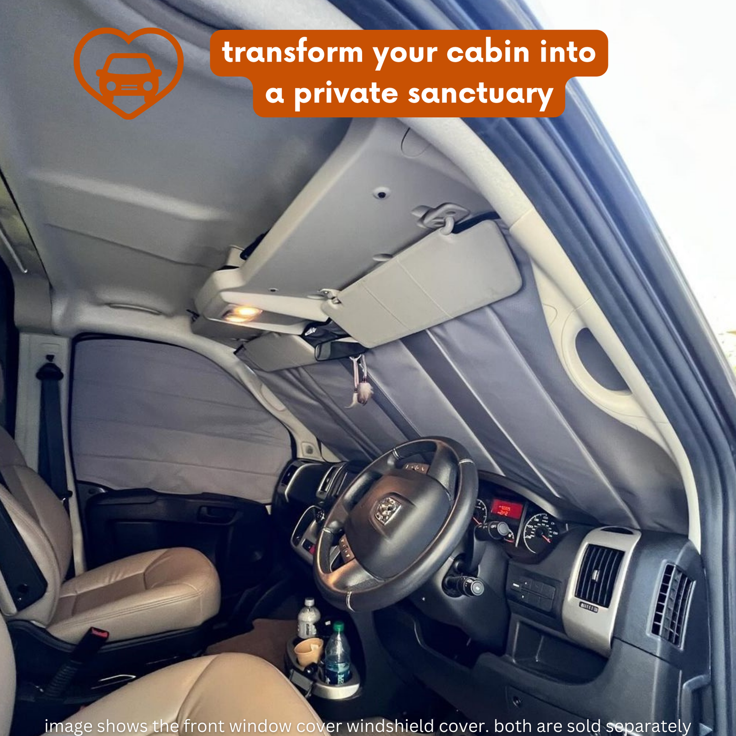 Insulated Window Covers for Fiat Ducato