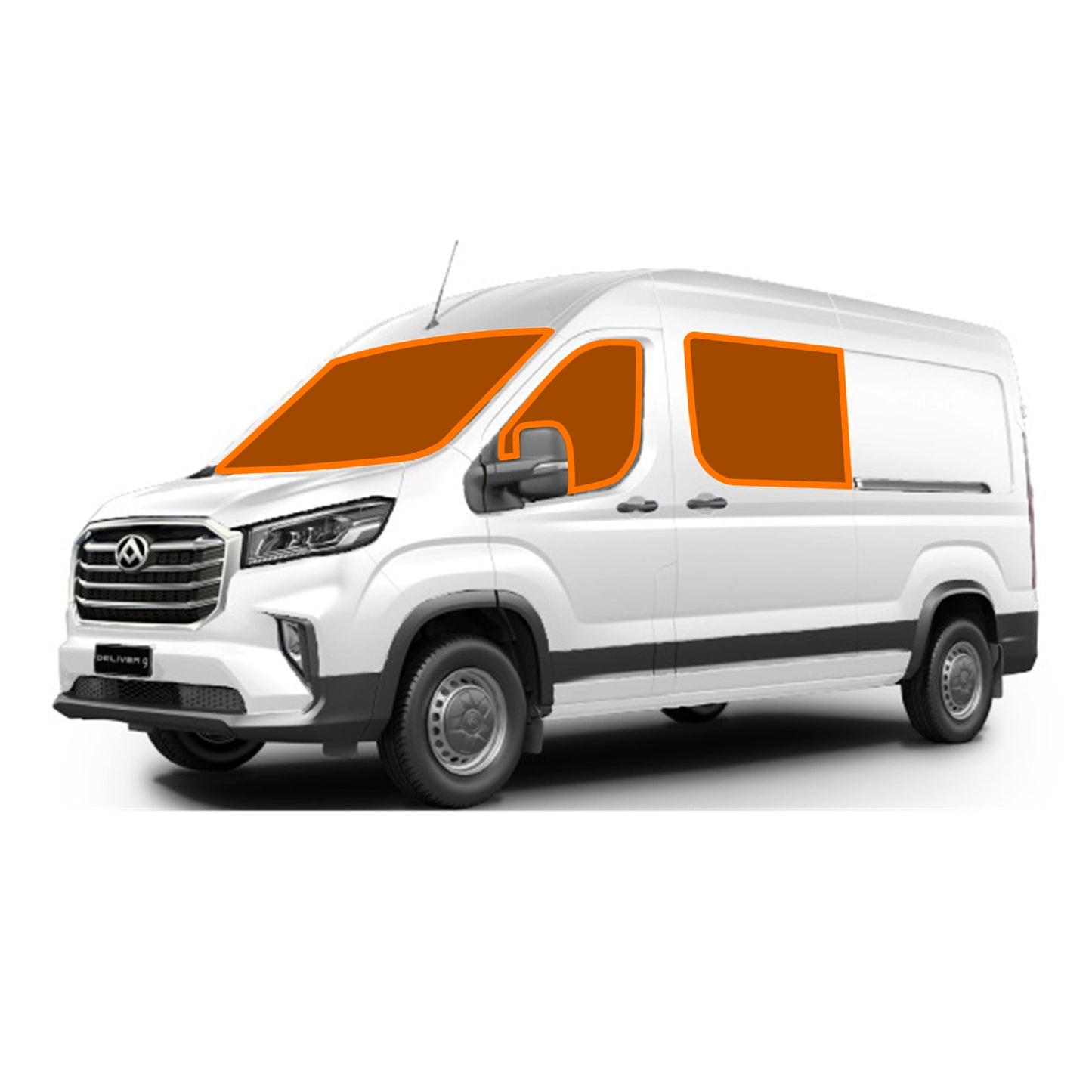 Insulated Window Covers for LDV Deliver 9