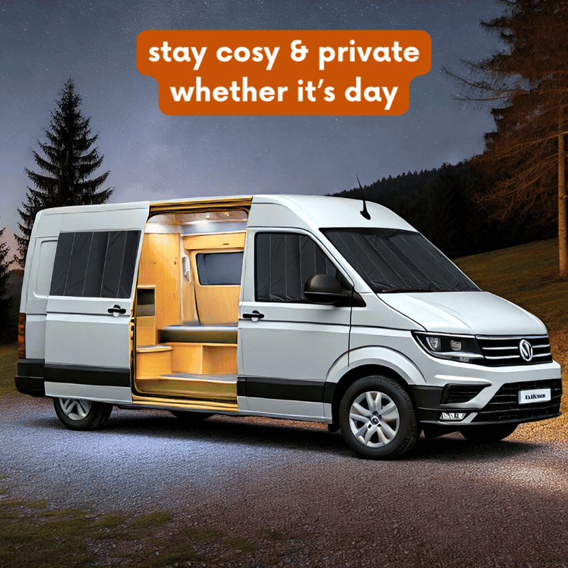 Insulated Window Covers for Volkswagen Crafter