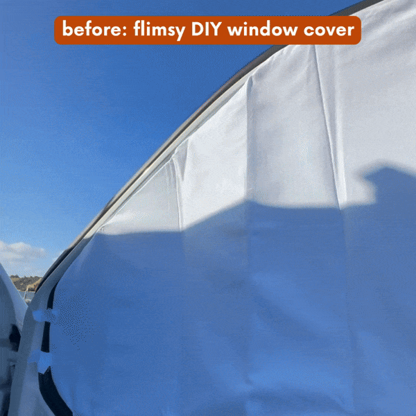 Insulated Window Covers for LDV Deliver 9