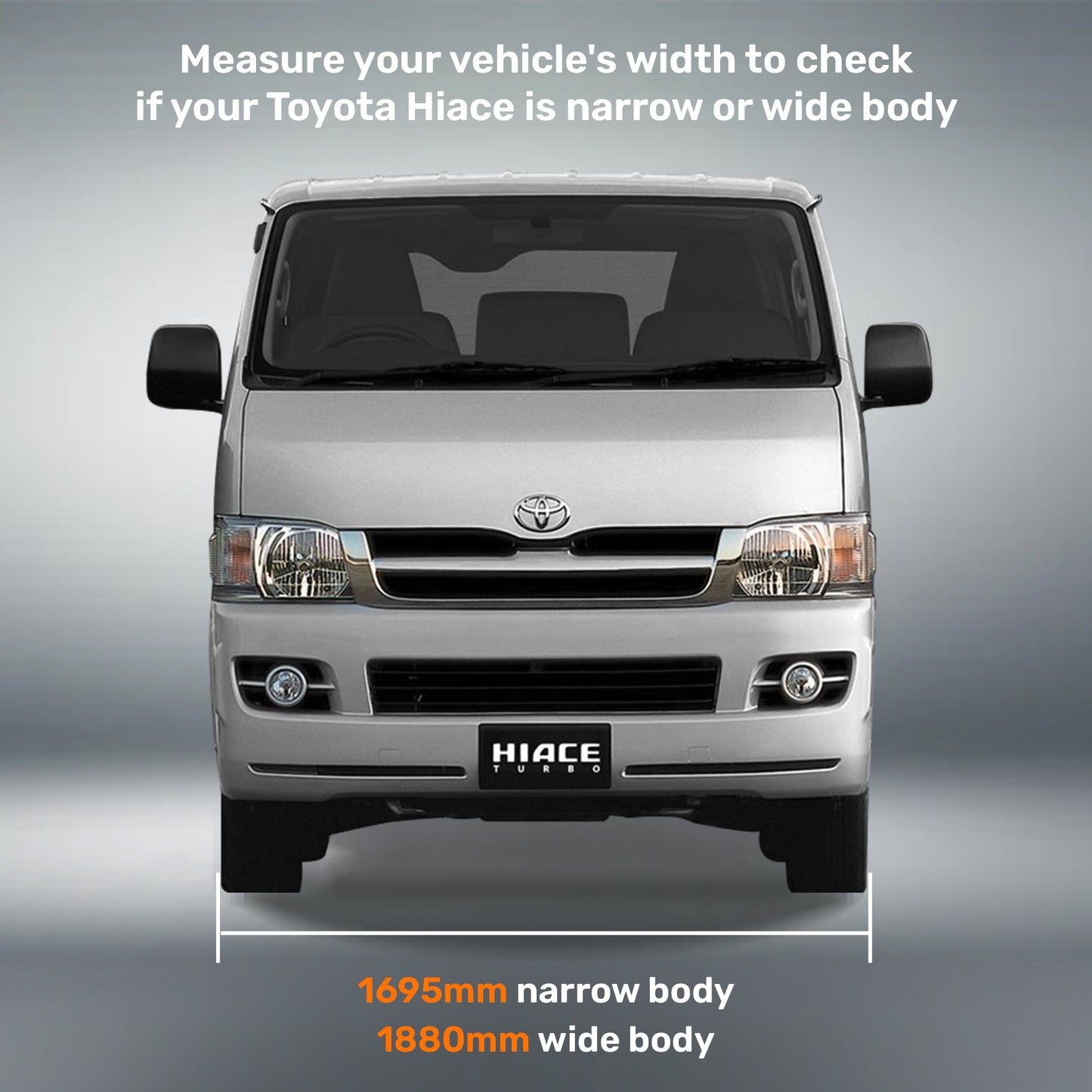 Insulated Window Covers for Toyota Hiace H200