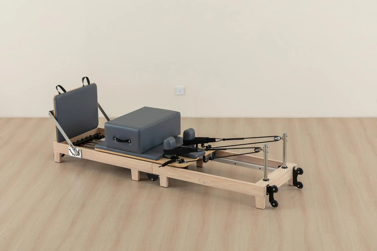 Premium Oak Wood Pilates Reformer