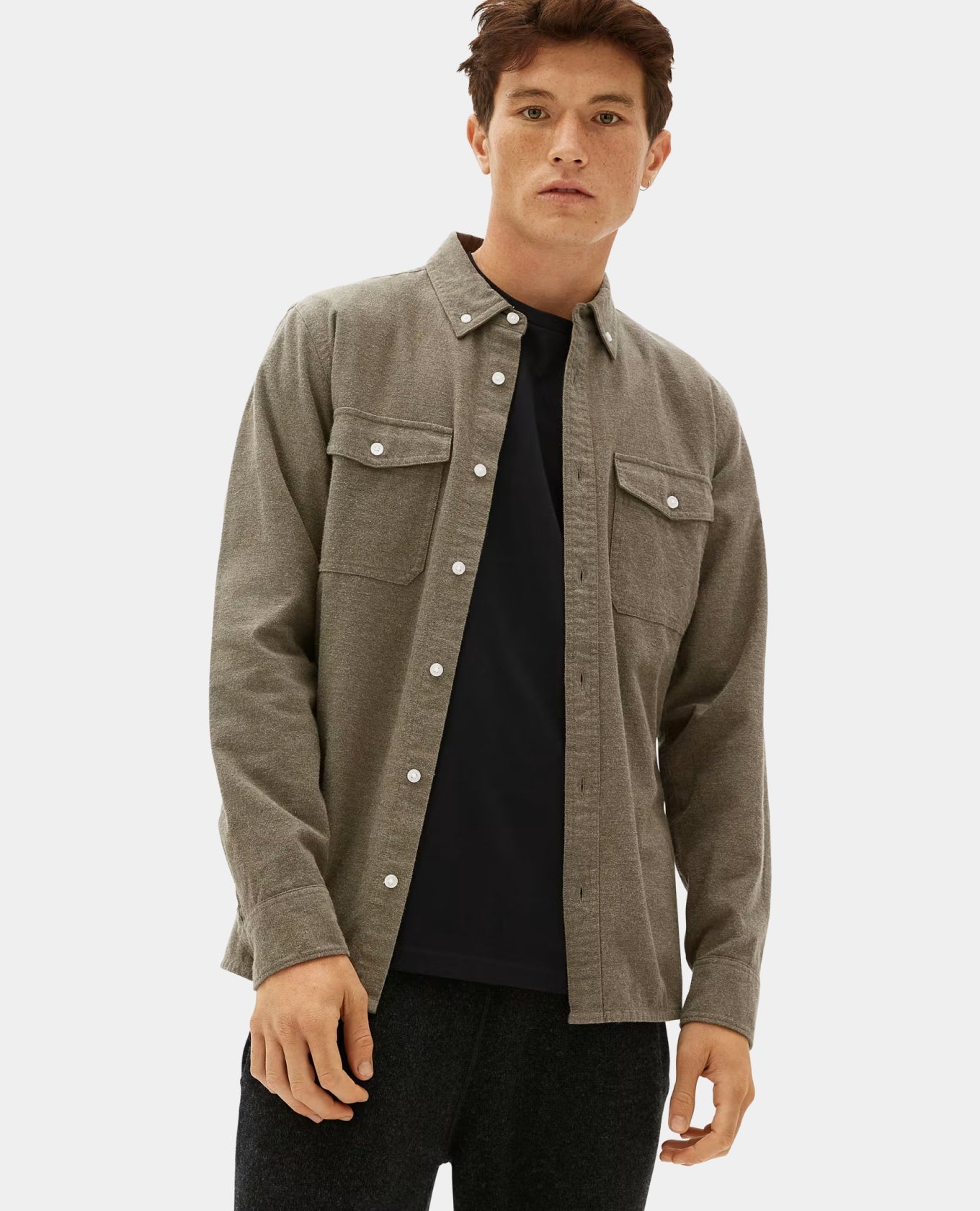 Men Cotton Sustainable Men′ S Shirt