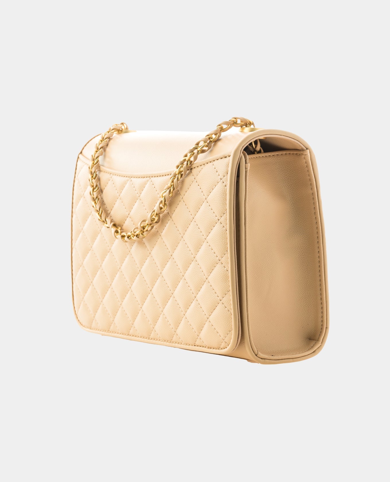 Female's Leather Classic Flap Hand Bag