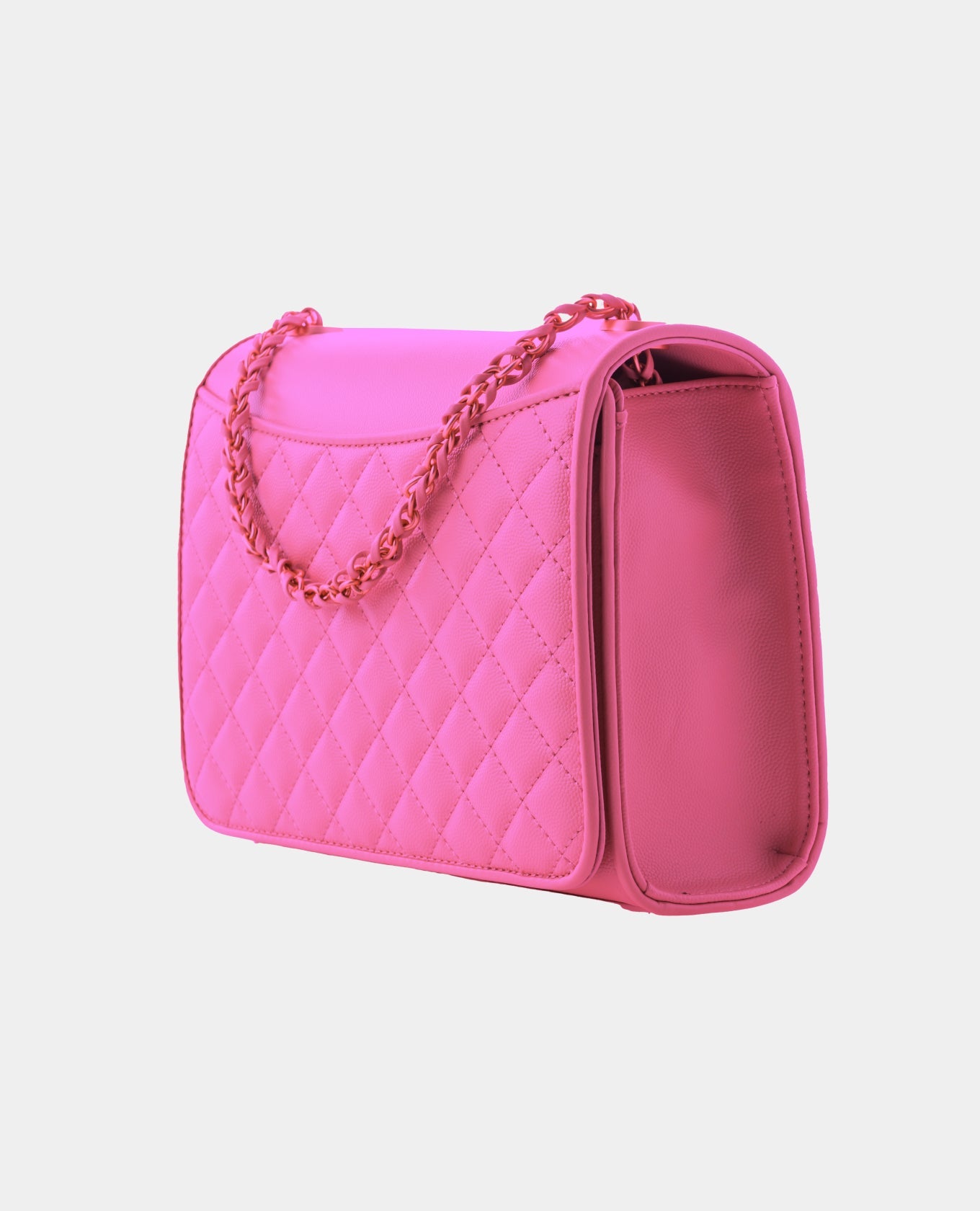 Female's Leather Classic Flap Hand Bag