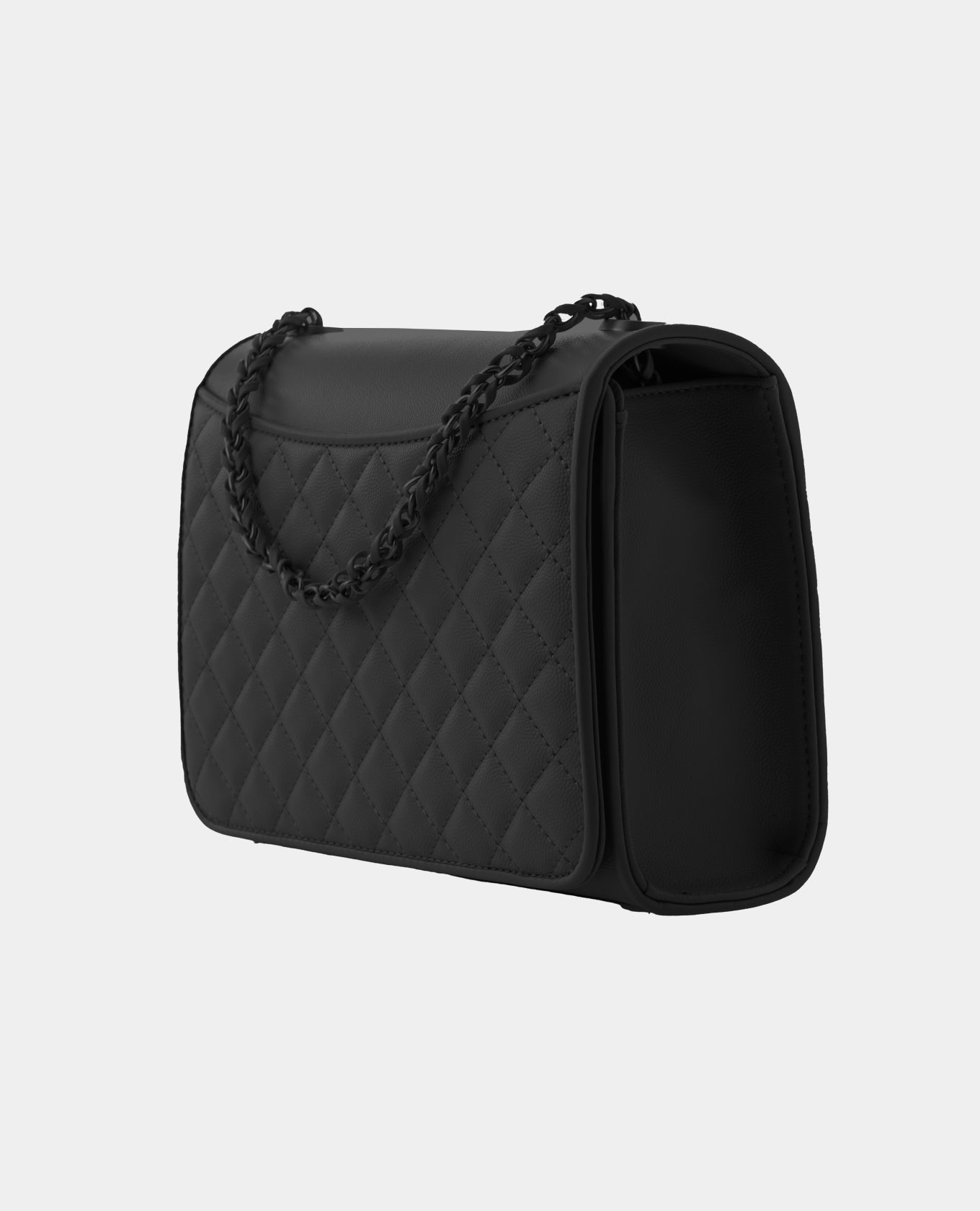 Female's Leather Classic Flap Hand Bag