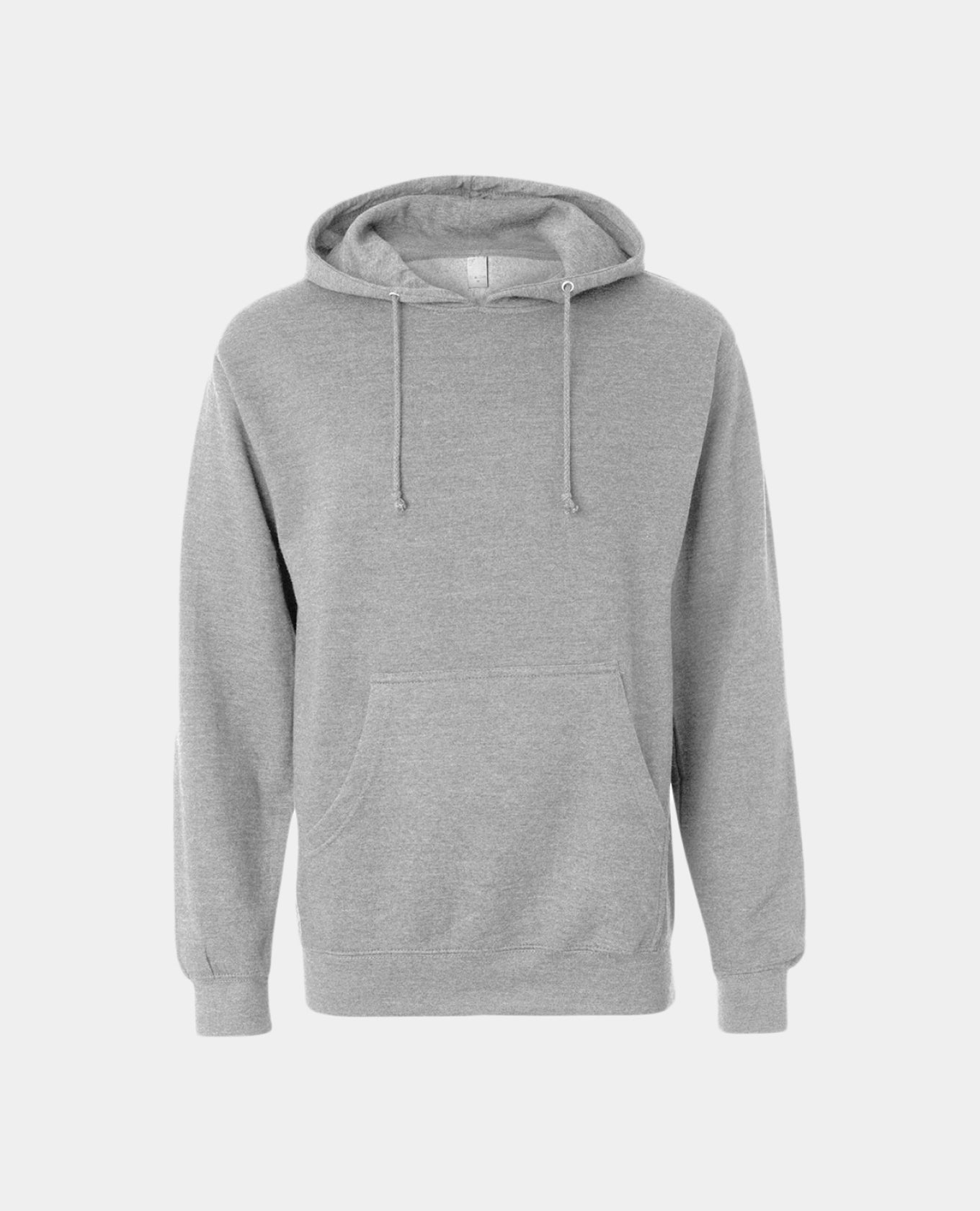 Men Full Sleeve Solid Hooded Sweatshirt