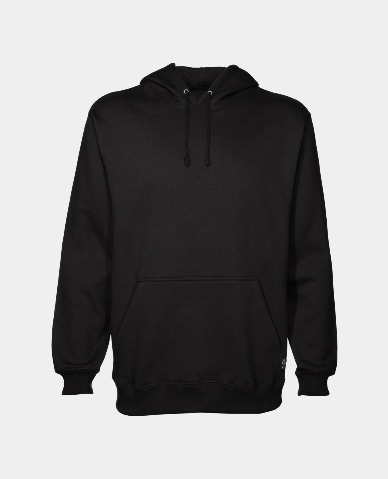 Men Full Sleeve Solid Hooded Sweatshirt