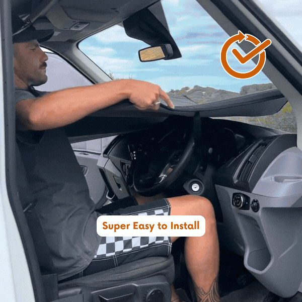 Insulated Window Covers for Ford Transit