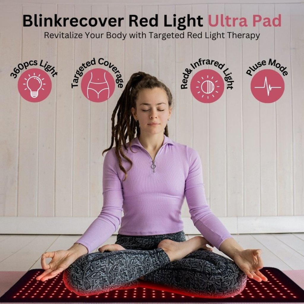 Red Light Therapy Ultra Pad for Full Body - RLB BlinkRecover