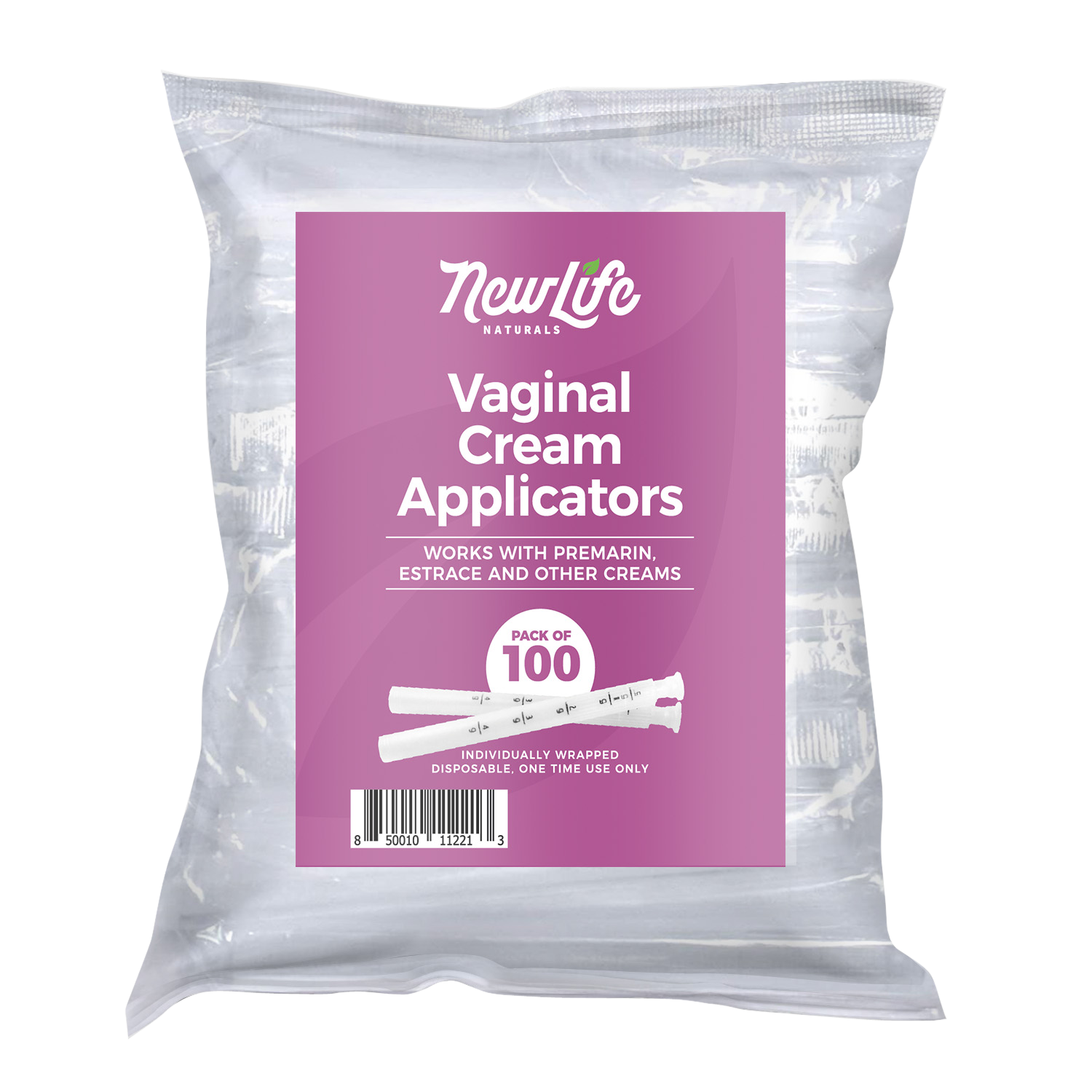 Vaginal Cream Applicators- 100 Pack