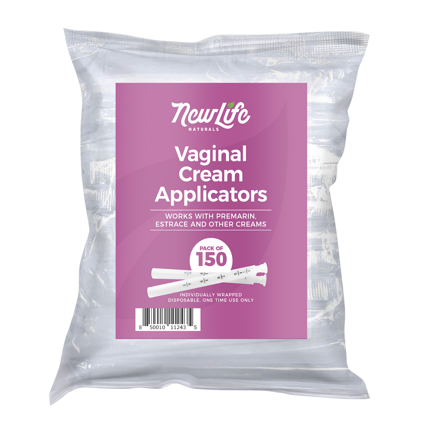 Vaginal Cream Applicators- 150 Pack