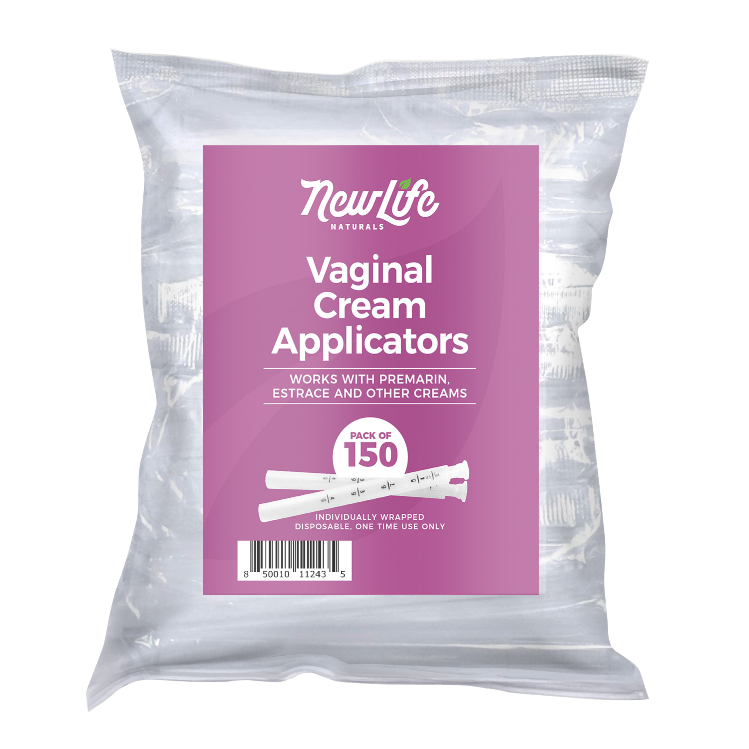 Vaginal Cream Applicators- 150 Pack