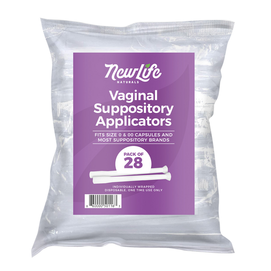 Vaginal Suppository Applicators- 28 Pack