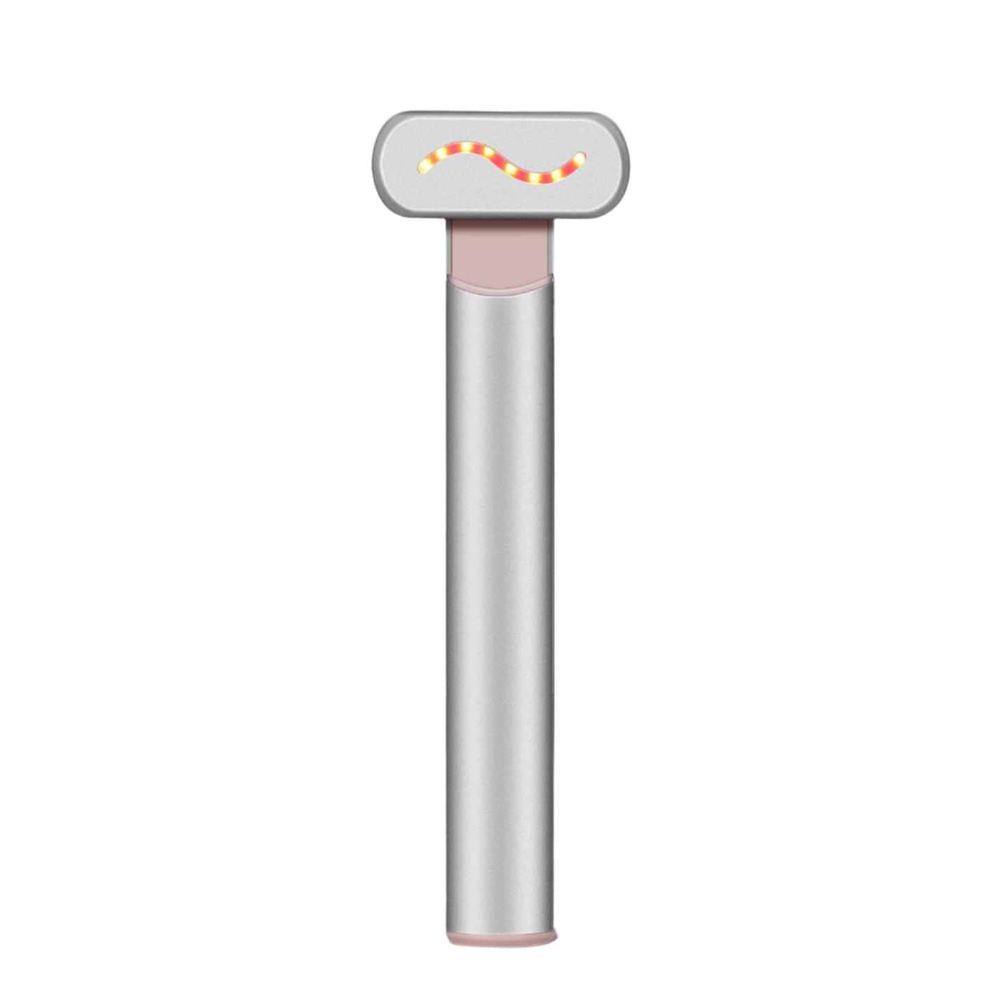RLB 4-in-1 Red Light Therapy Skincare Wand - Silver