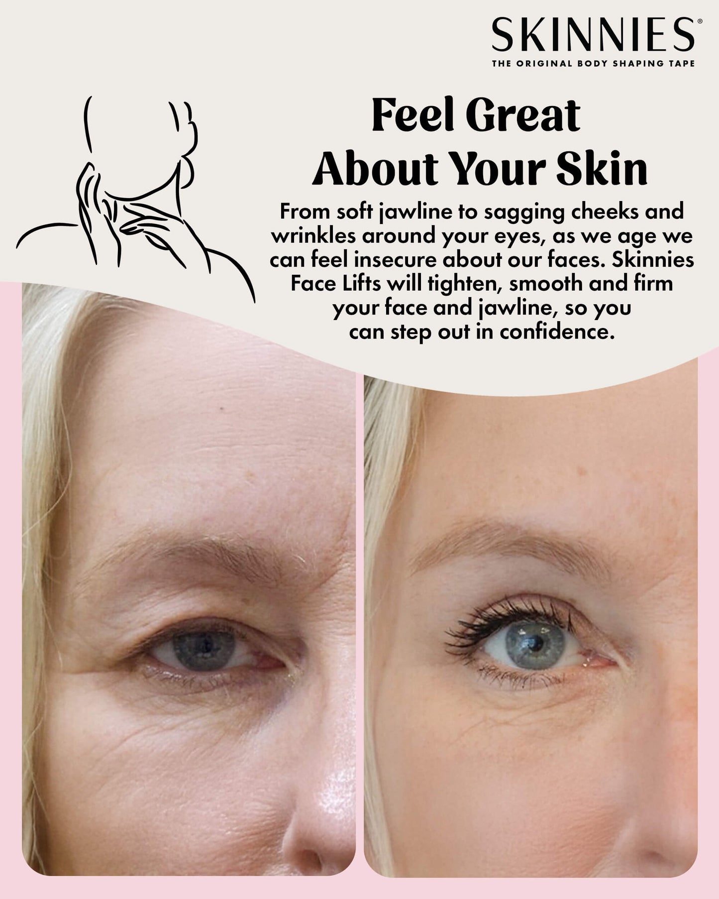 Instant Face Lifting Tape