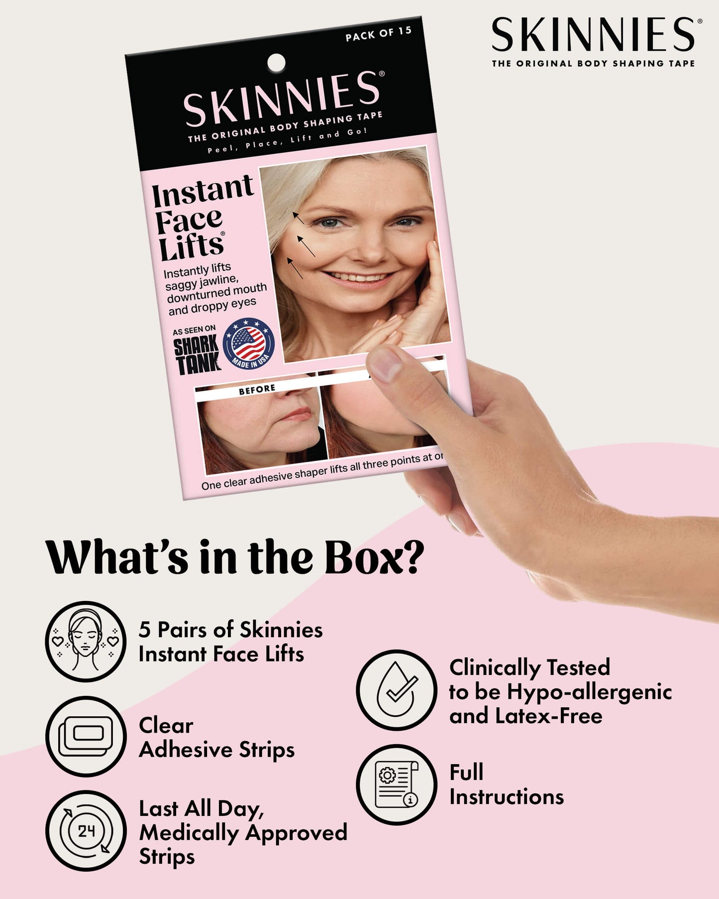 Instant Face Lifting Tape