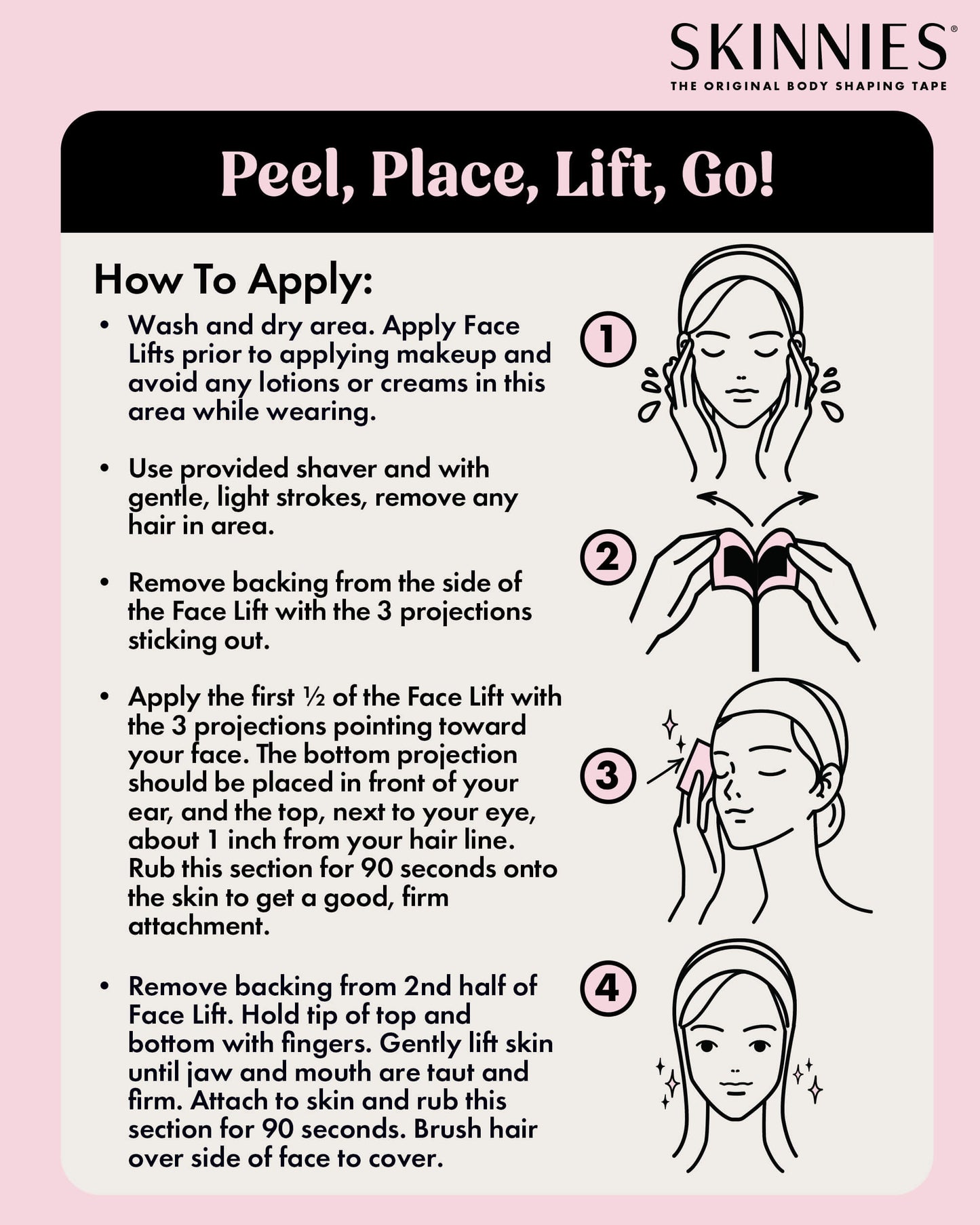 Instant Face Lifting Tape