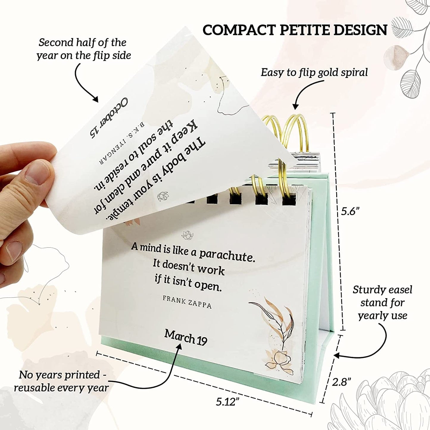 Mindfulness Daily Calendar