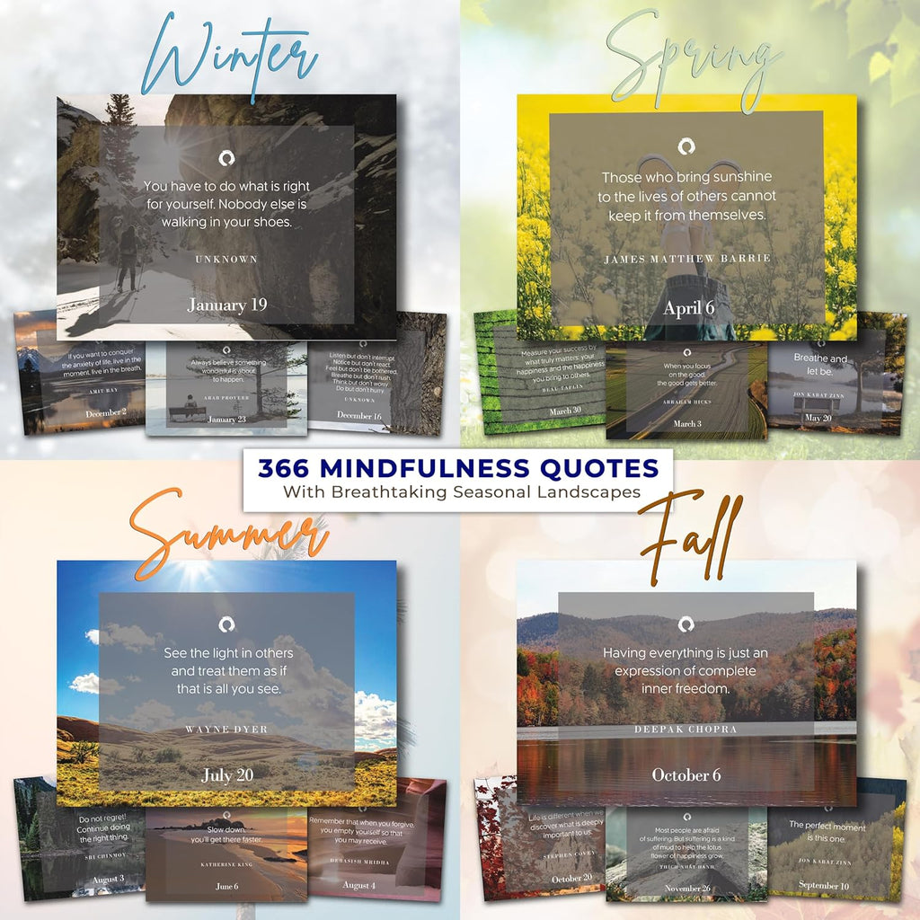 Mindfulness Daily Calendar - Nature Series