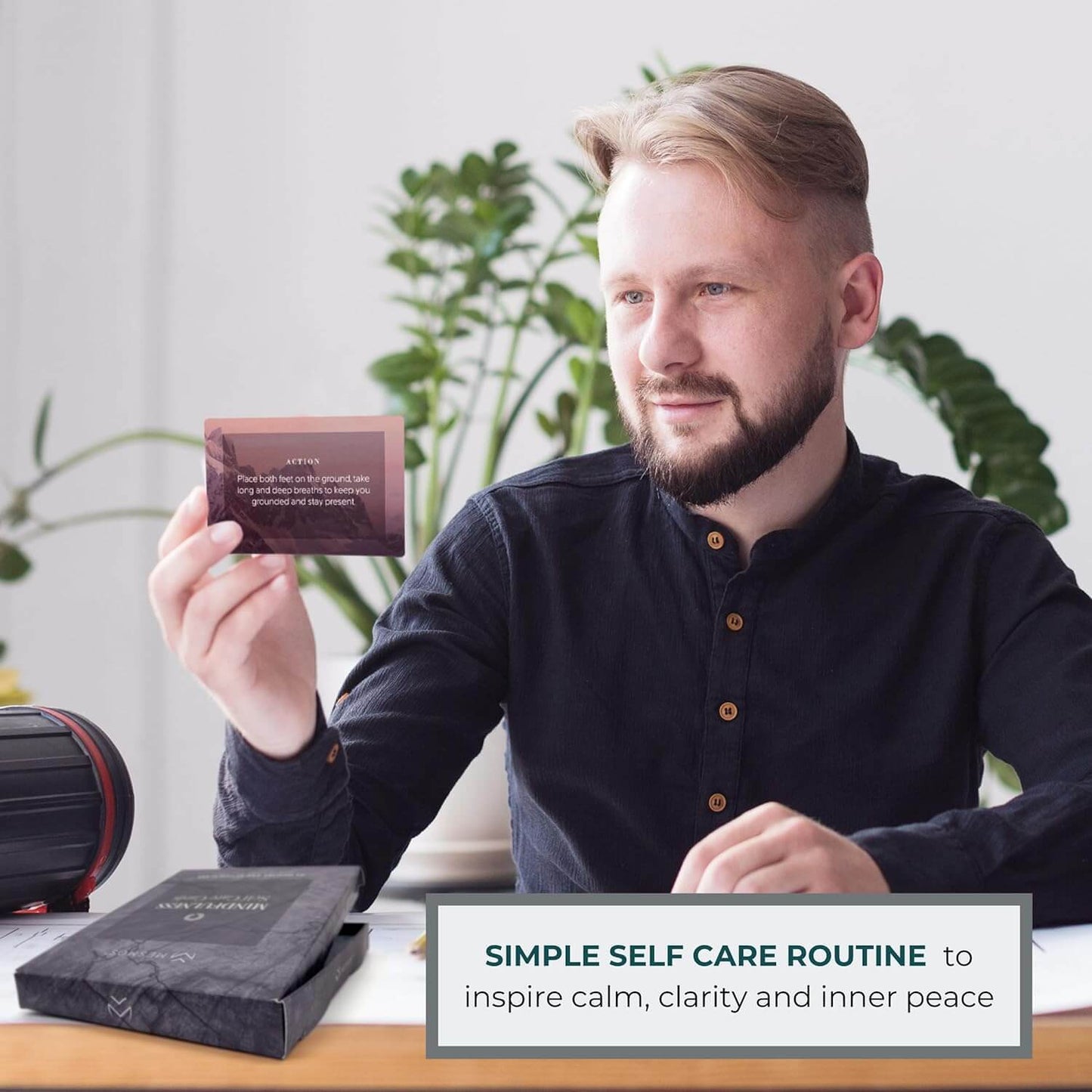 Mindfulness Self Care Cards - Nature Series (Larger Size)