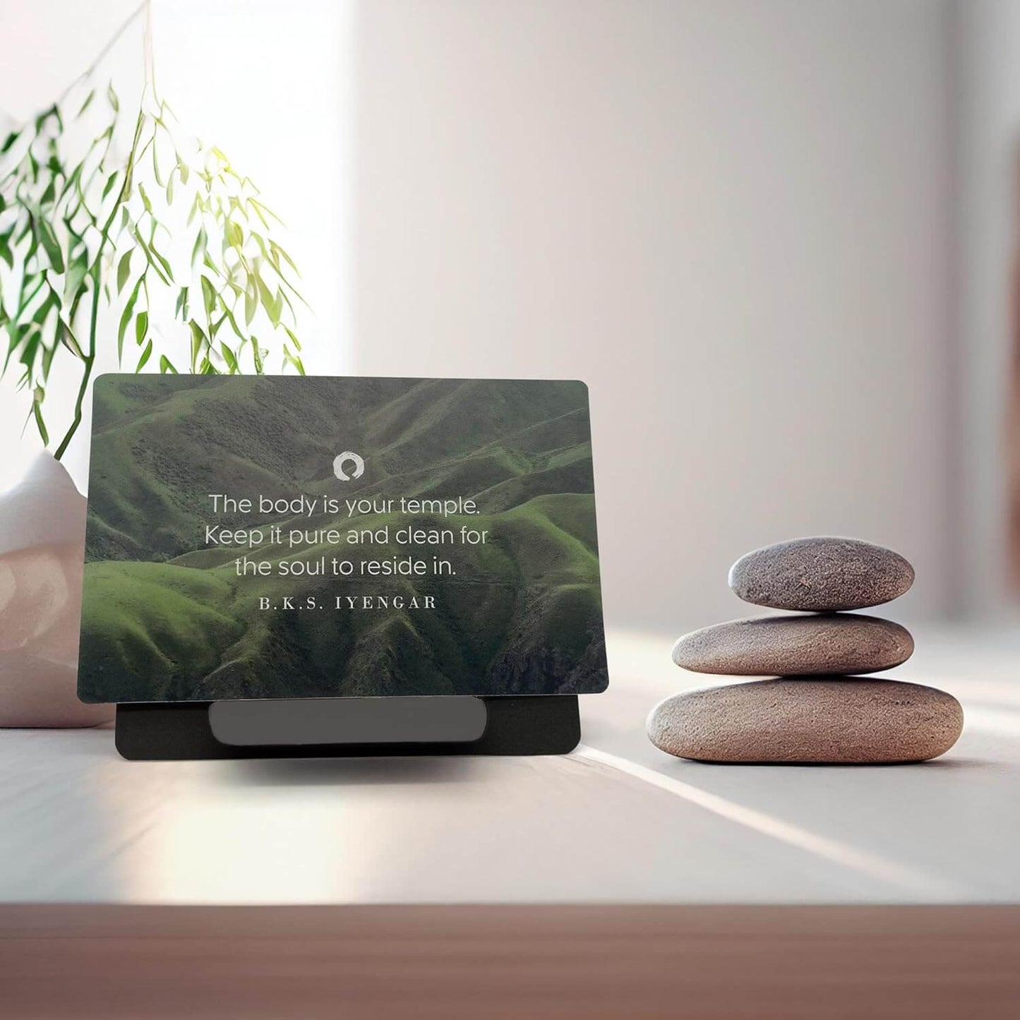 Mindfulness Self Care Cards - Nature Series (Larger Size)