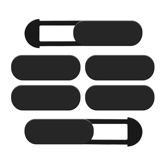 Sleek Black Camera Covers - Large