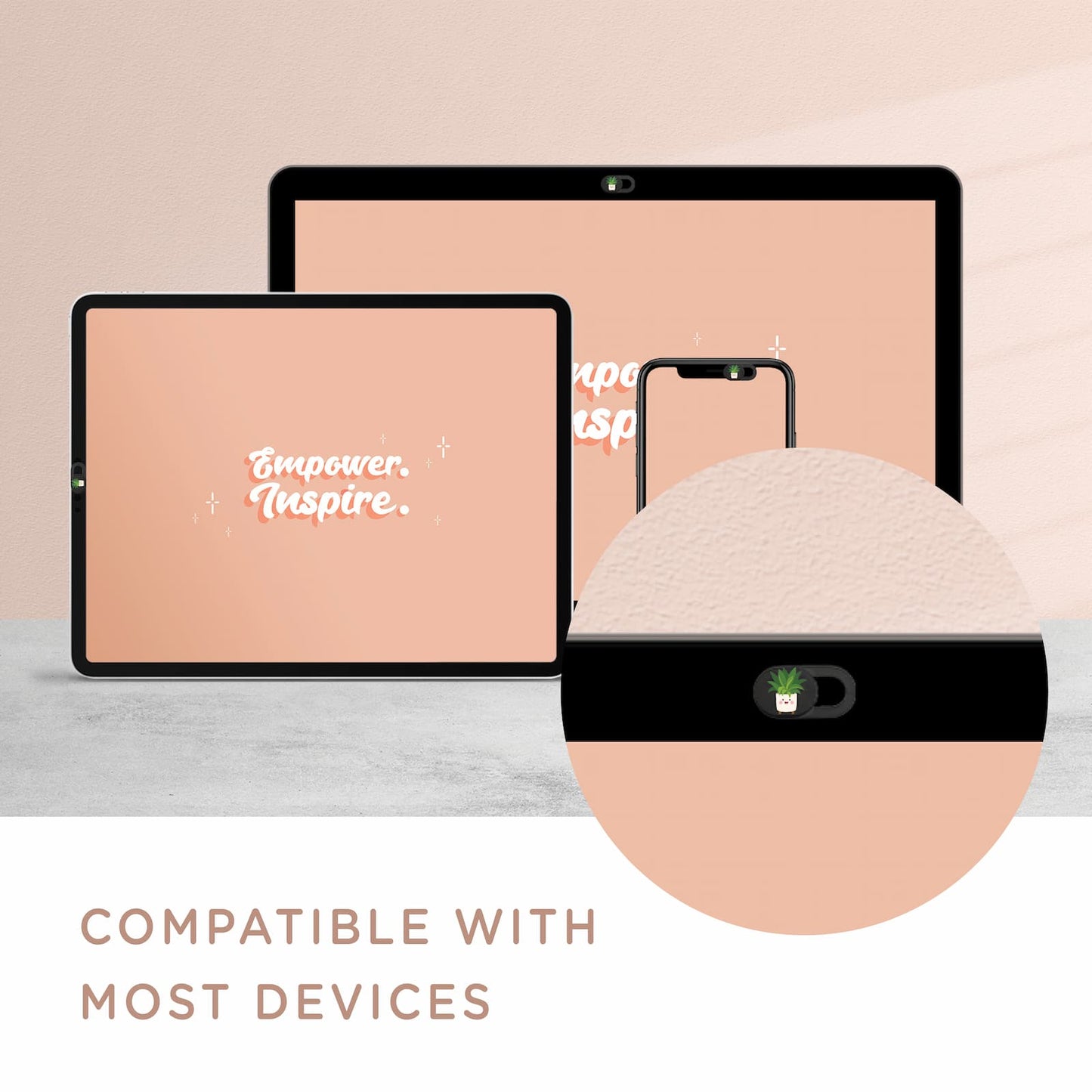 Plant Lovers Webcam Covers