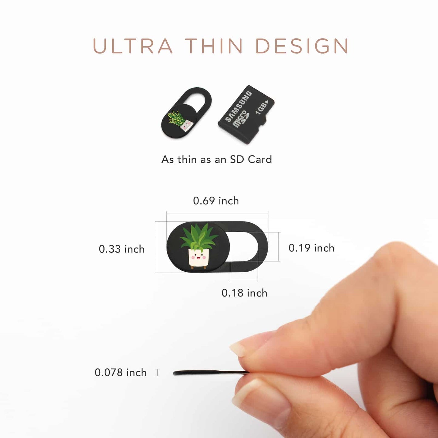 Plant Lovers Webcam Covers