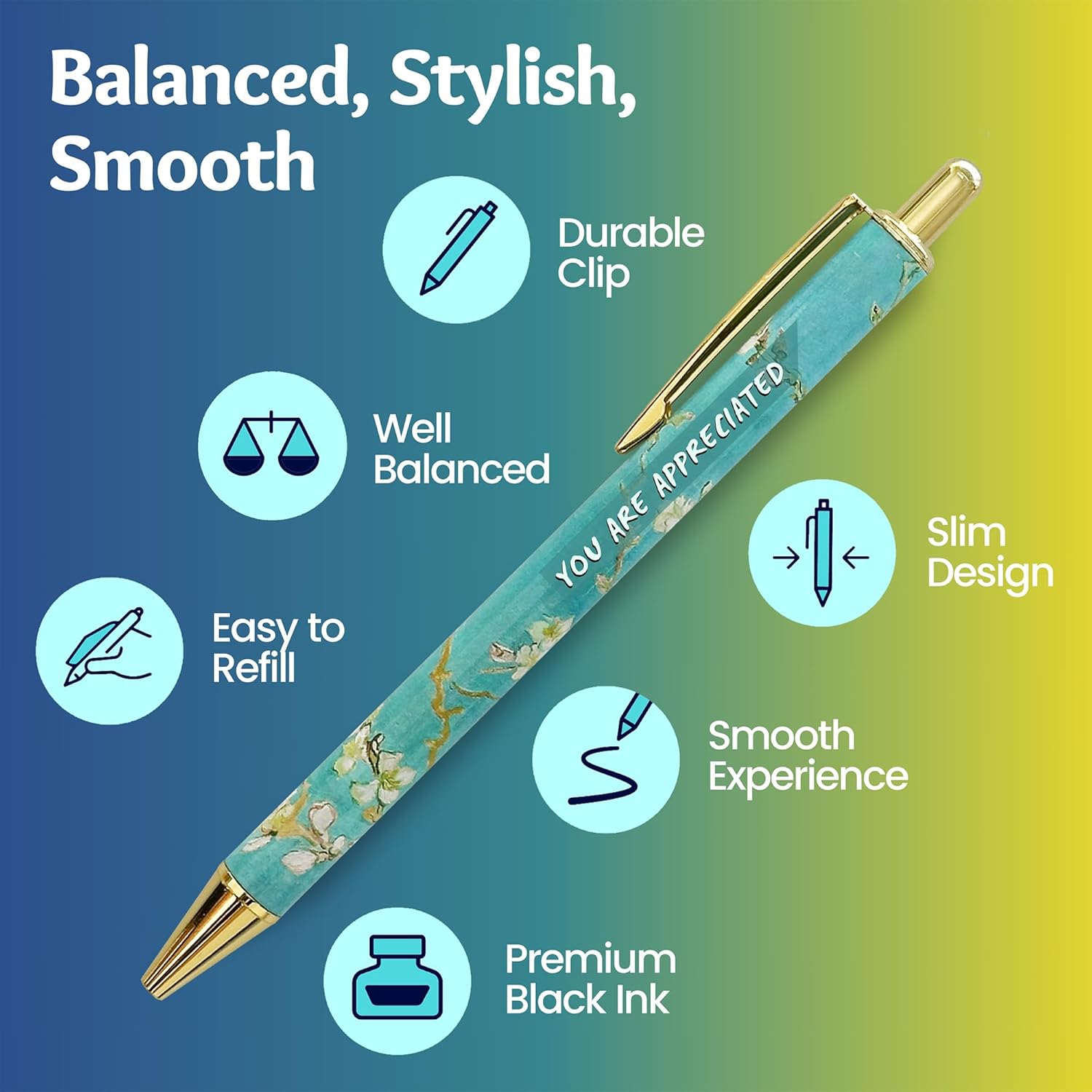 Van Gogh Pen Set - Appreciate Series (3pcs)