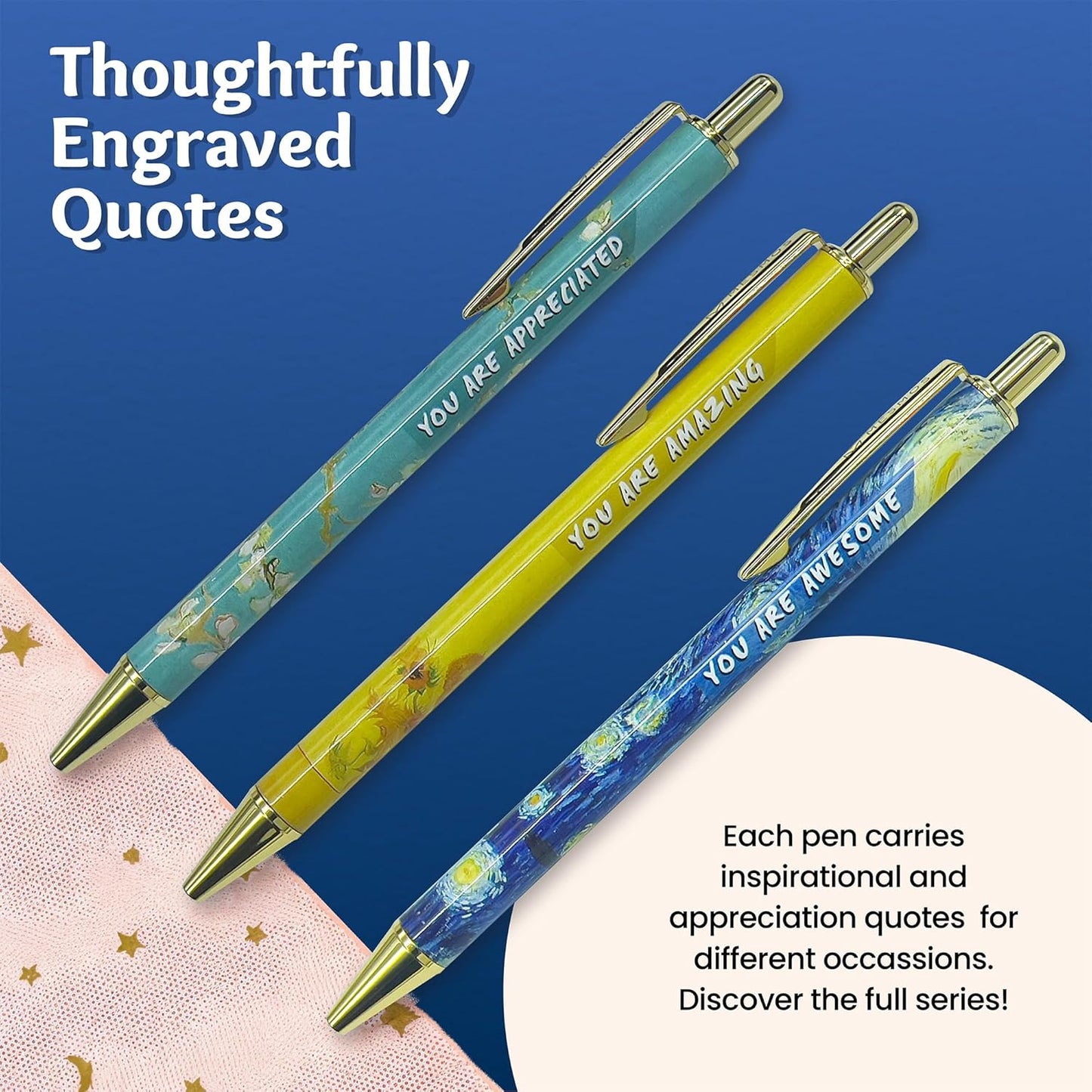 Van Gogh Pen Set - Appreciate Series (3pcs)