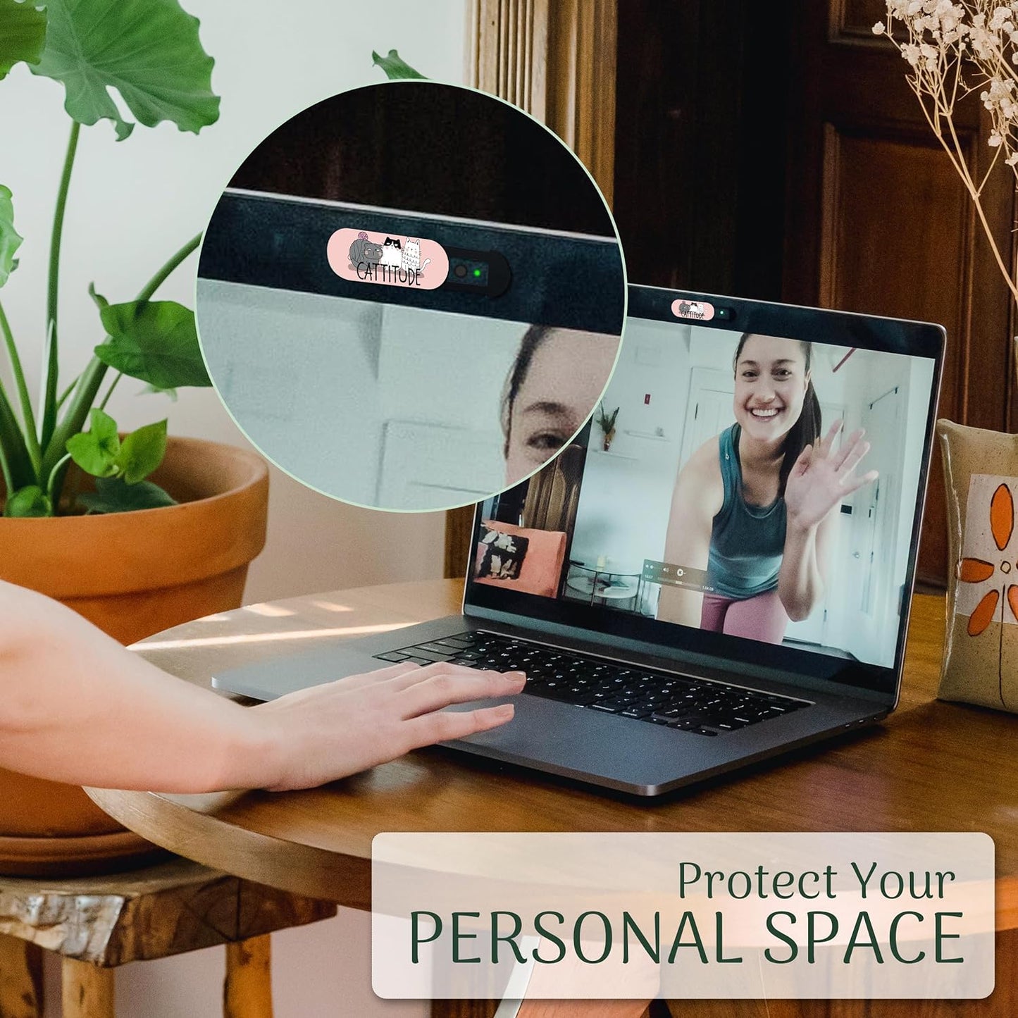 Cat Lovers Webcam Covers (Large)