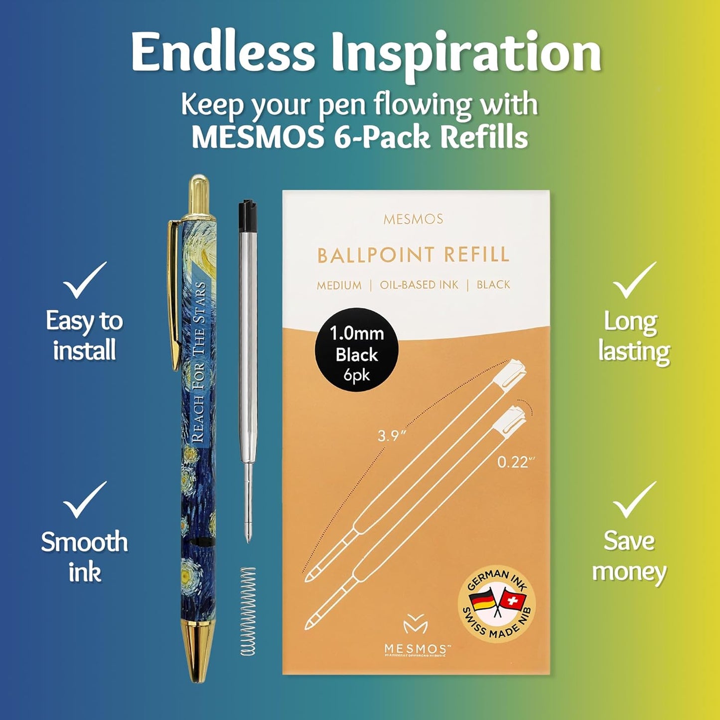 Van Gogh Pen Set - Dream Series (3pcs)
