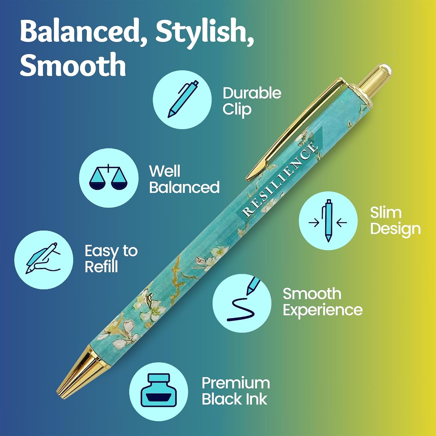 Van Gogh Pen Set - Strength Series (3pcs)