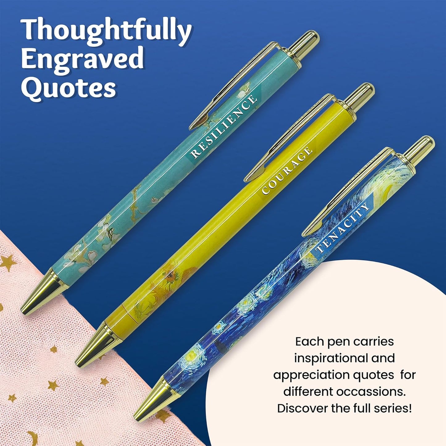 Van Gogh Pen Set - Strength Series (3pcs)