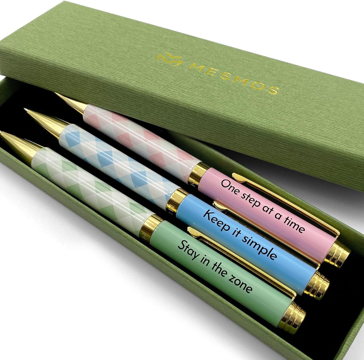 Gingham Series - Focus Pen Set (3pcs)