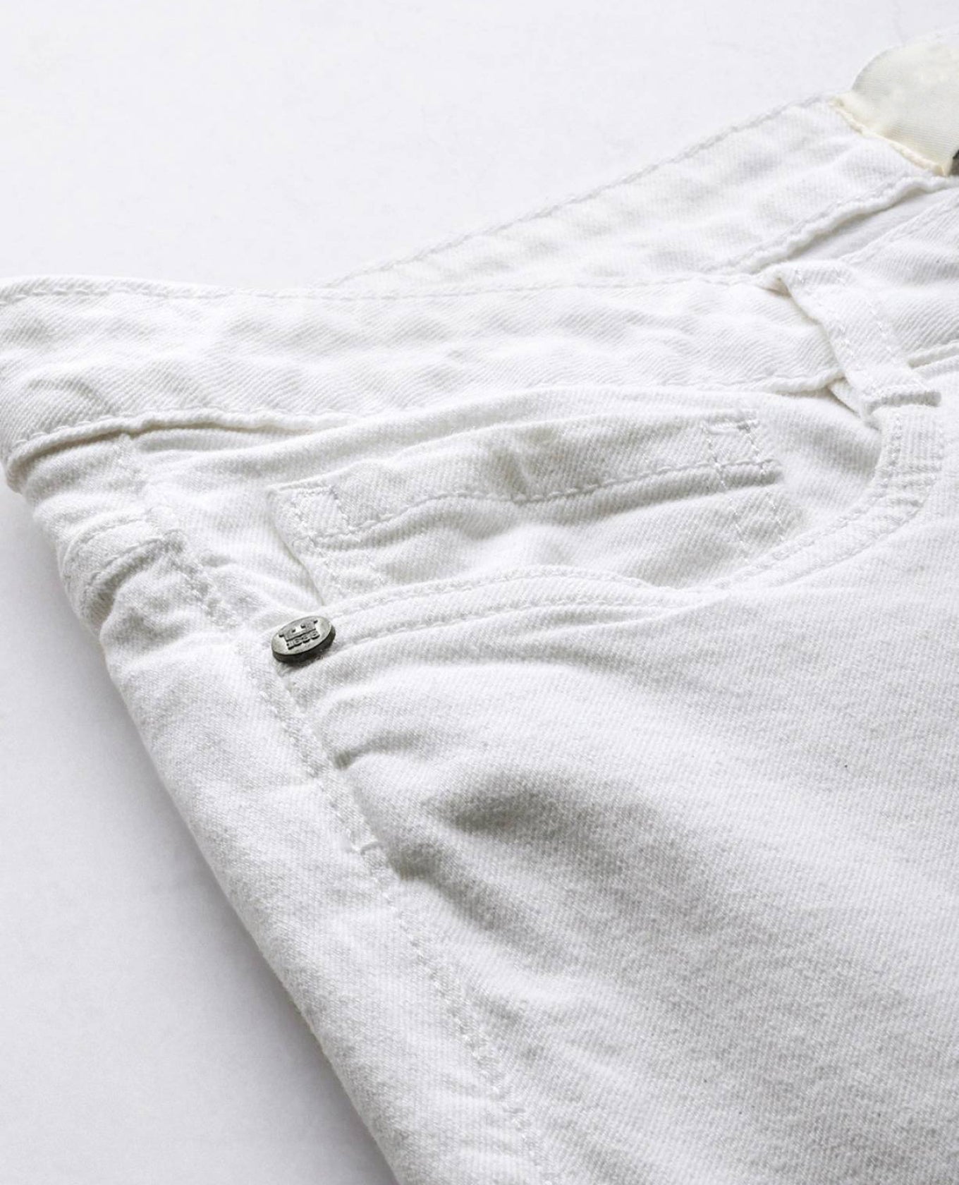 Women Skinny High Rise White Jeans
