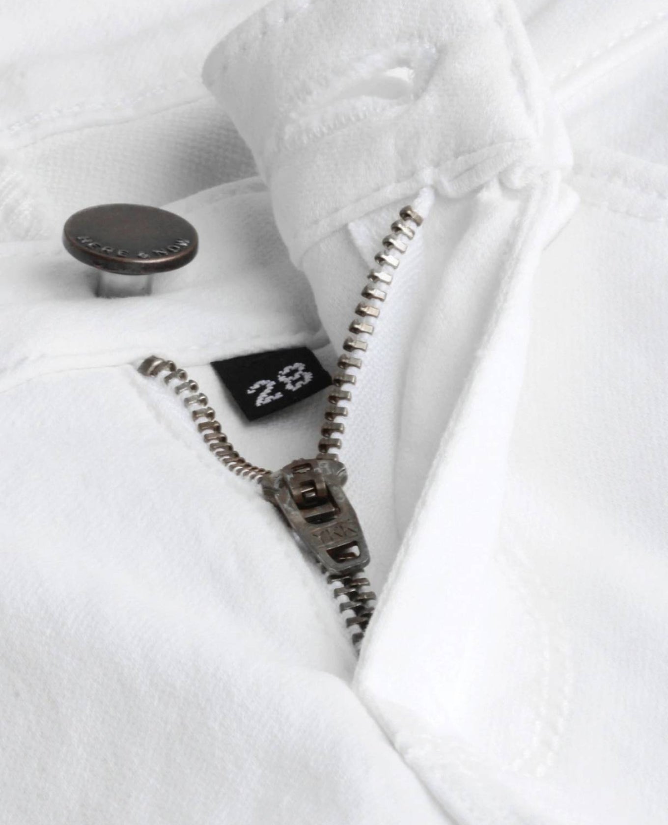 Women Skinny High Rise White Jeans