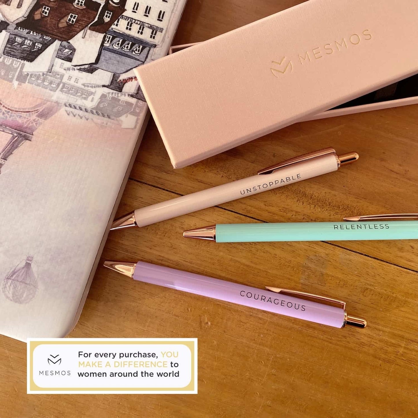 Pastel Series - Inspire Pen Set (3pcs)
