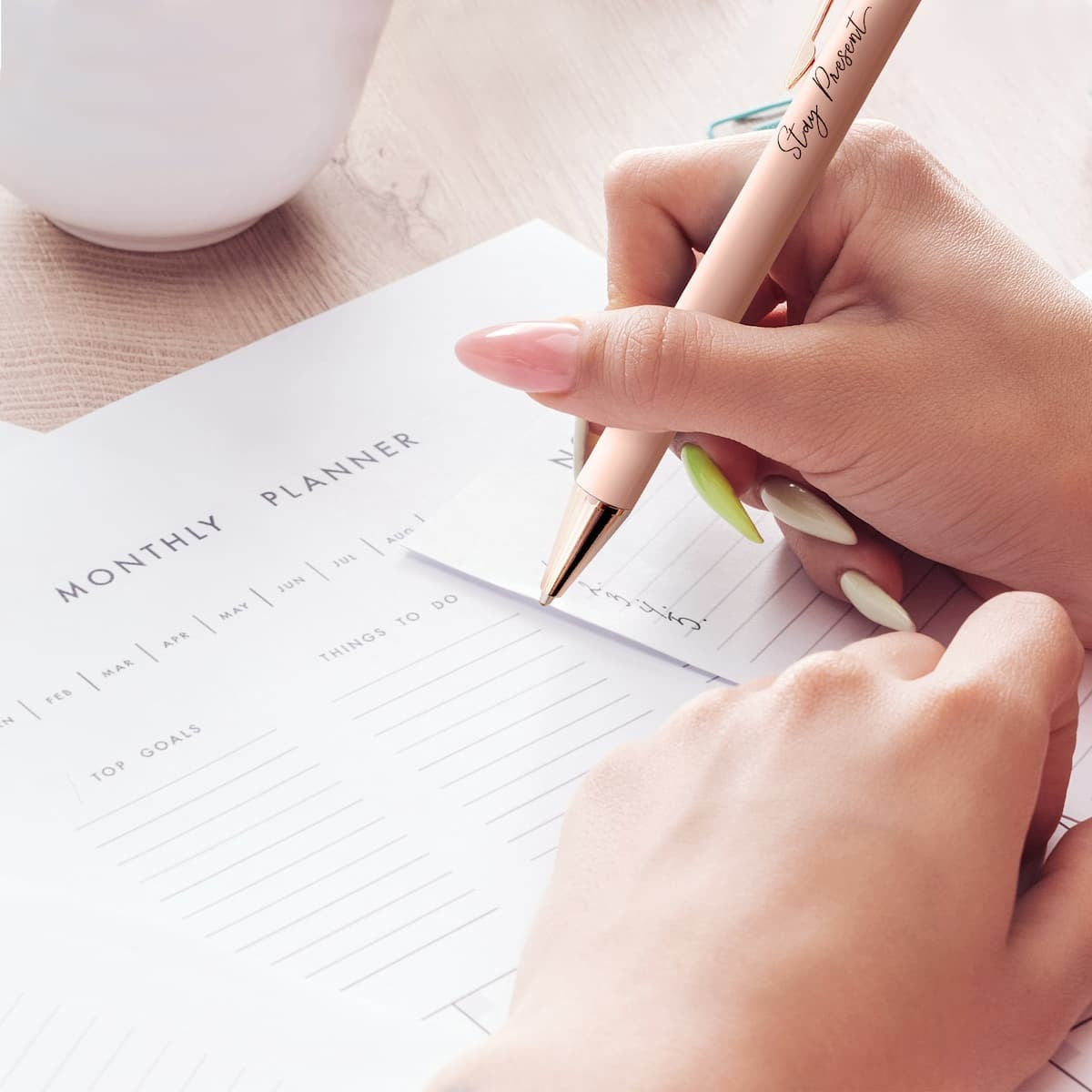 Pastel Series - Mindfulness Pen Set (3pcs)