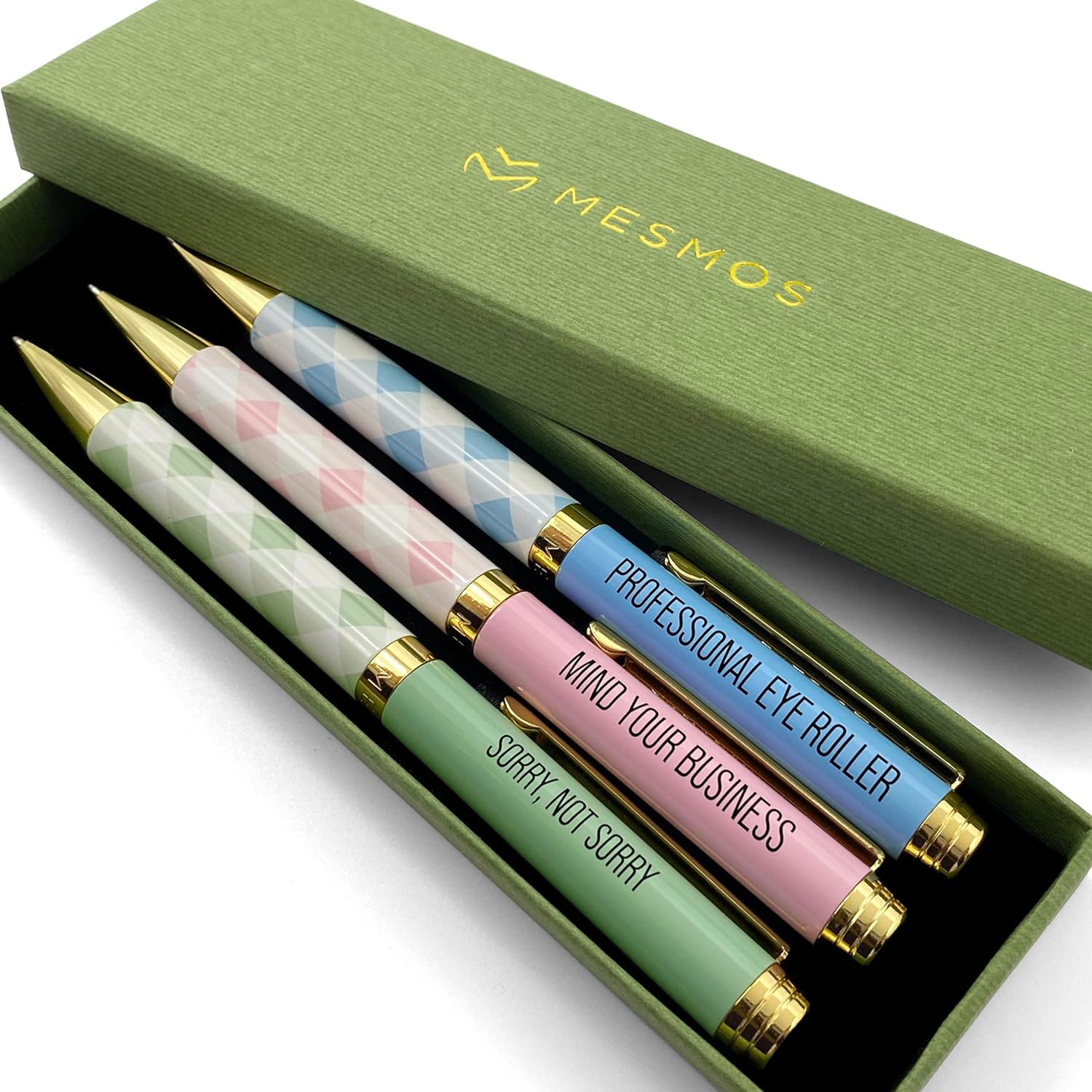Gingham Series - Unapologetically Me Pen Set (3pcs)