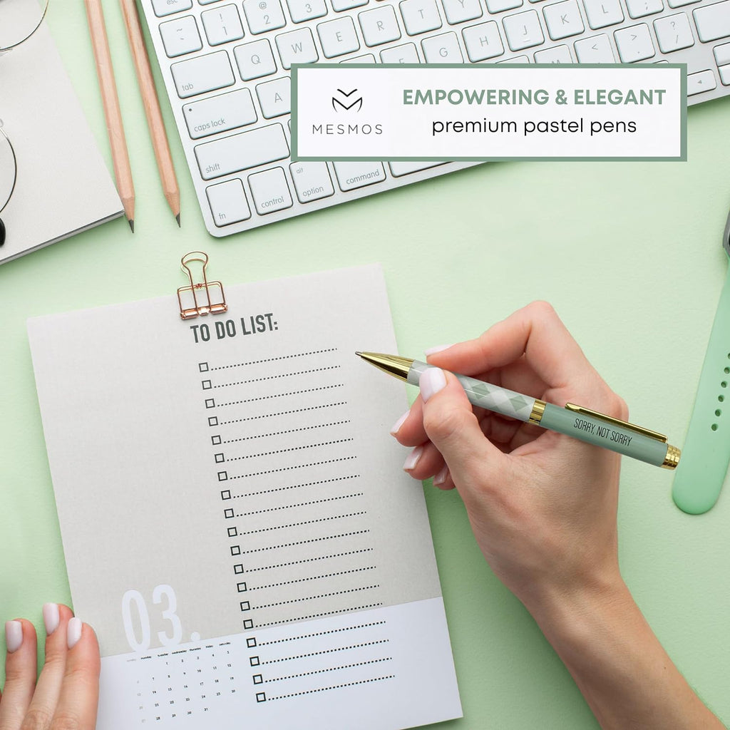 Gingham Series - Unapologetically Me Pen Set (3pcs)