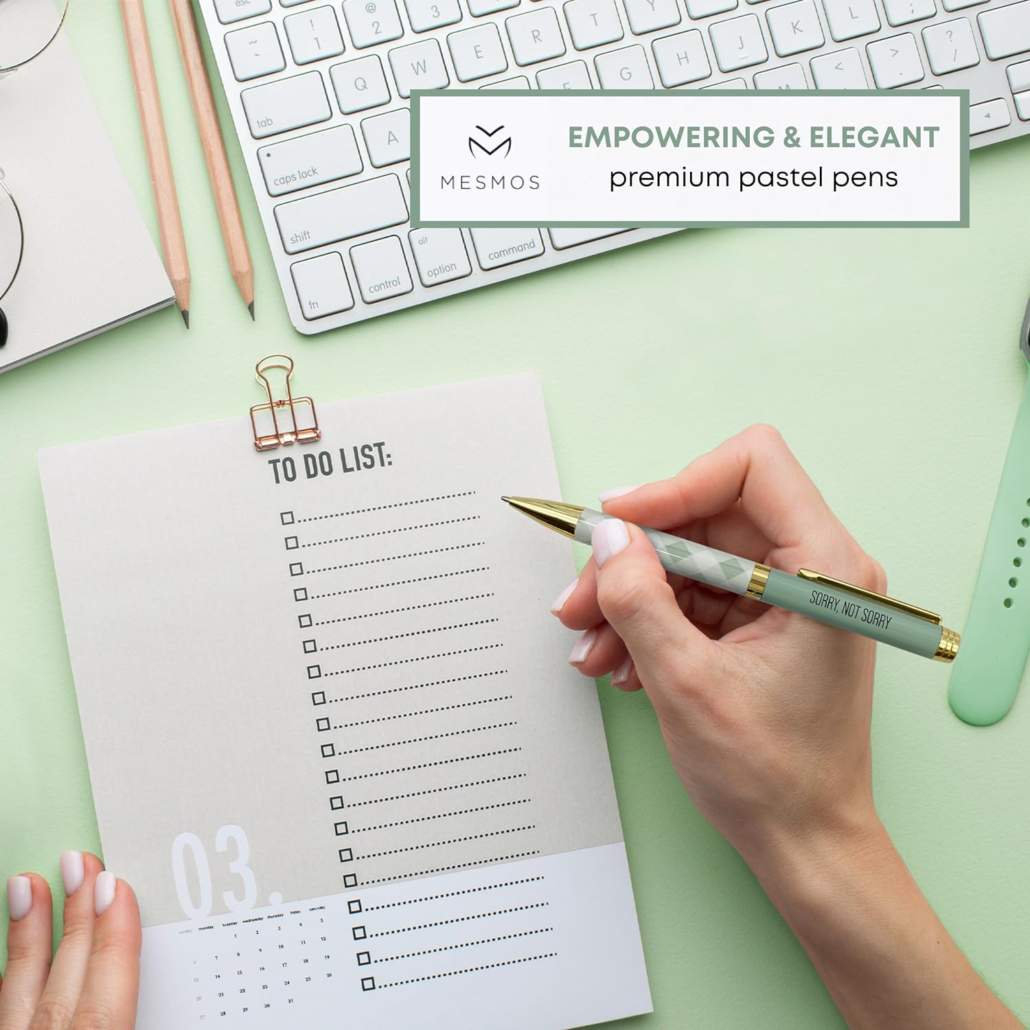 Gingham Series - Unapologetically Me Pen Set (3pcs)